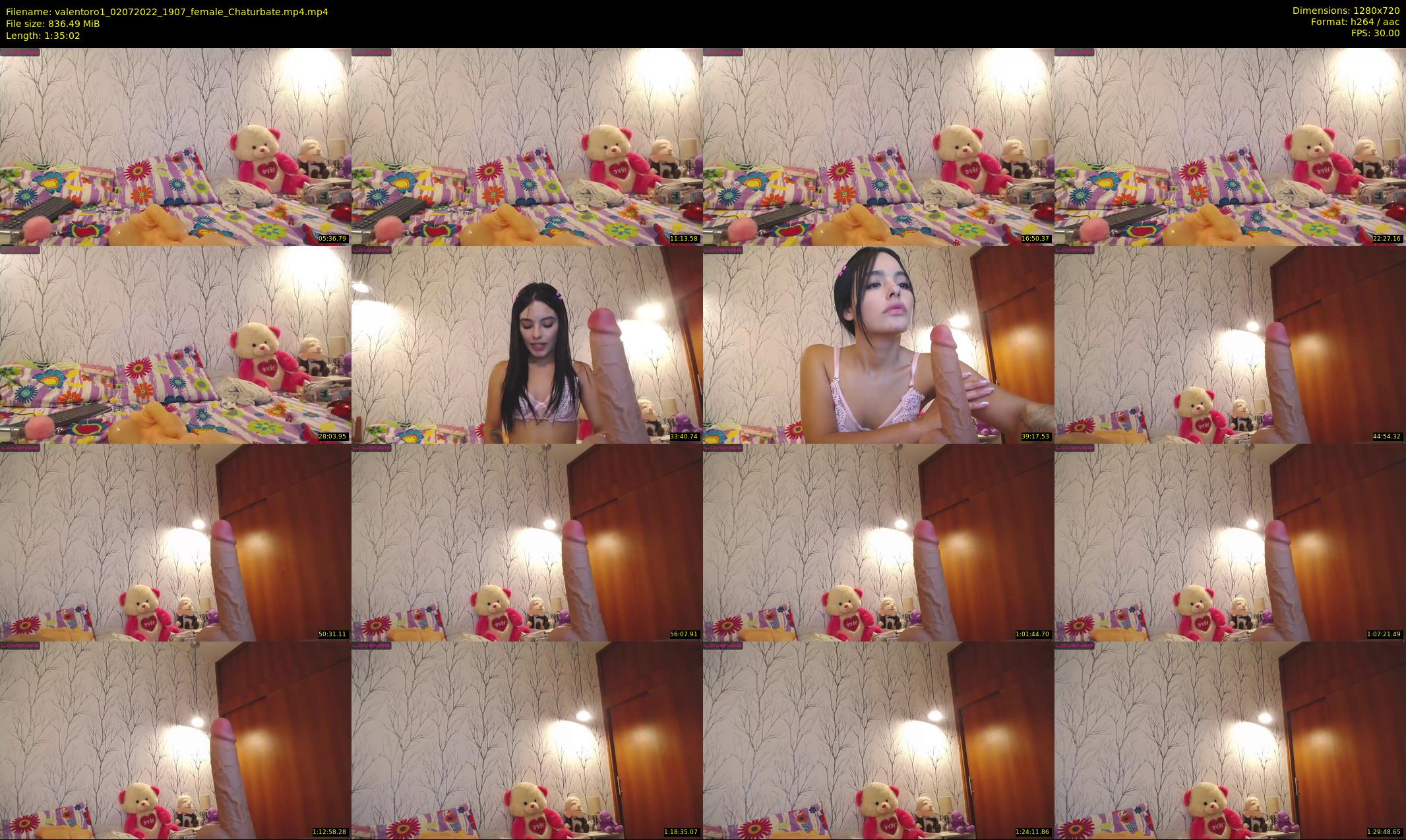 valentoro1 — 96 minute Chaturbate female cam show recording, 720p, Jul 2, 2022