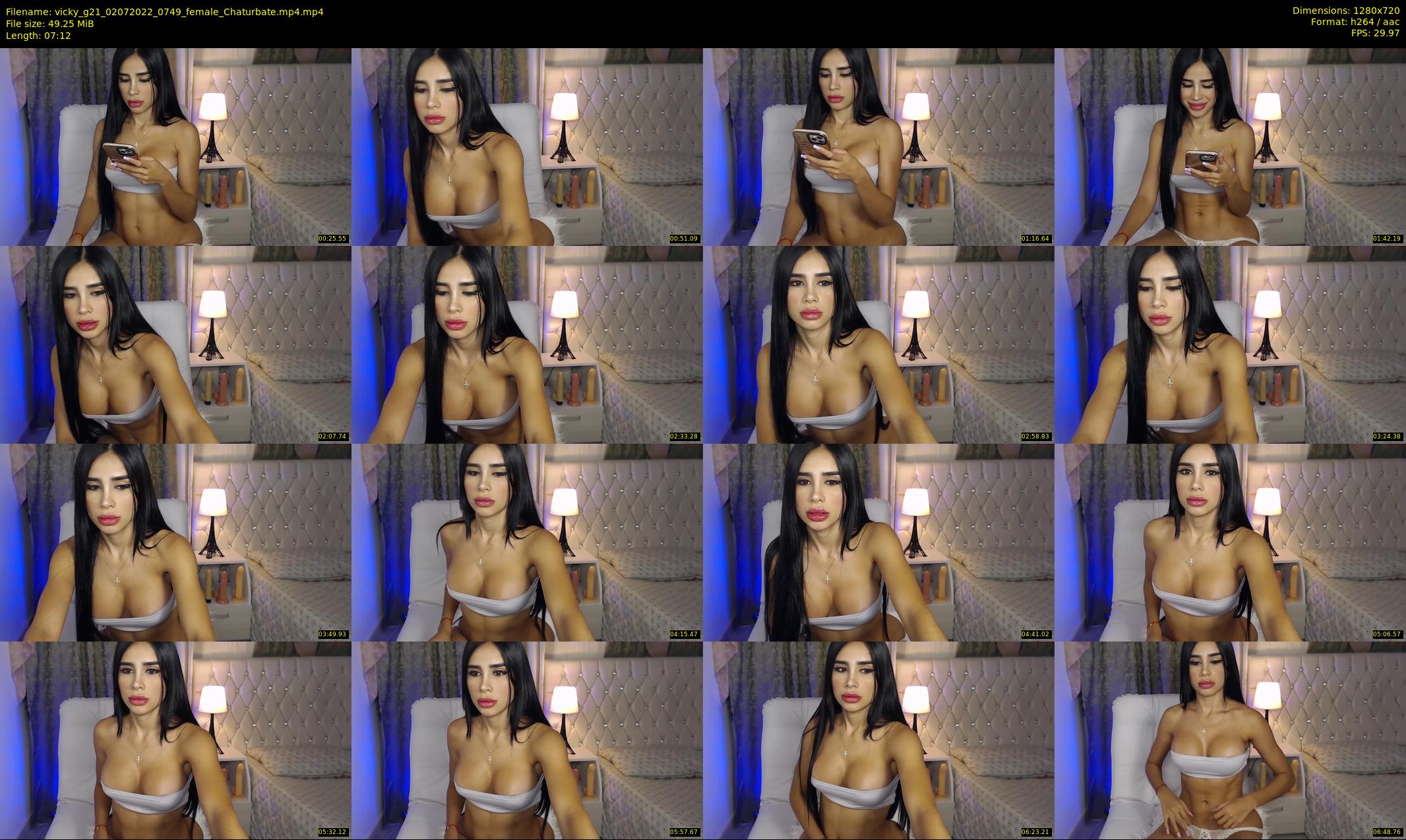 vicky_g21 — 8 minute Chaturbate female cam show recording, 720p, Jul 2, 2022