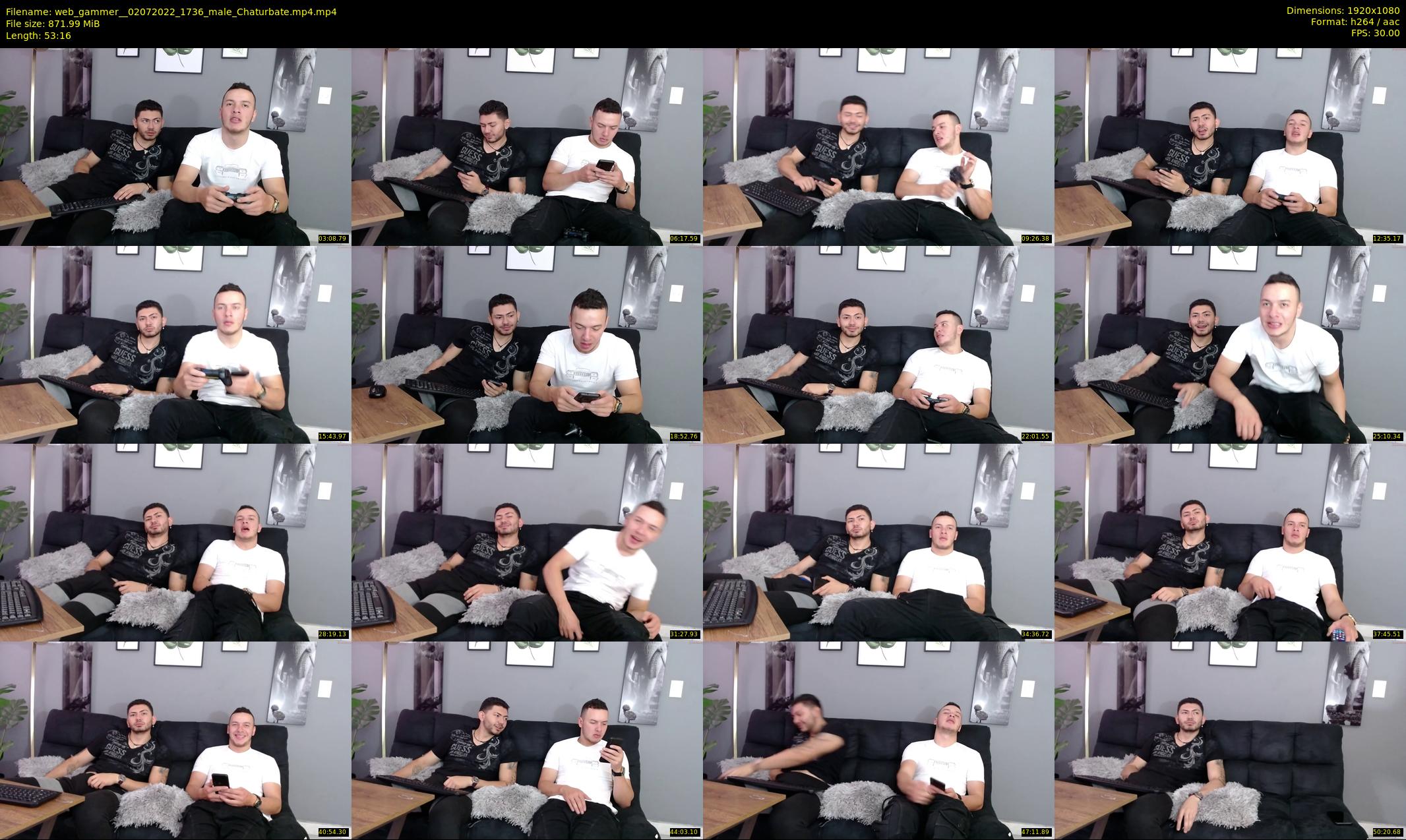 web_gammer_ — 54 minute Chaturbate male cam show recording, 1080p, Jul 2, 2022
