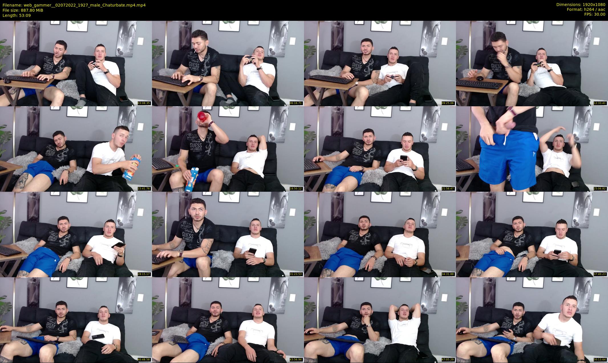 web_gammer_ — 54 minute Chaturbate male cam show recording, 1080p, Jul 2, 2022