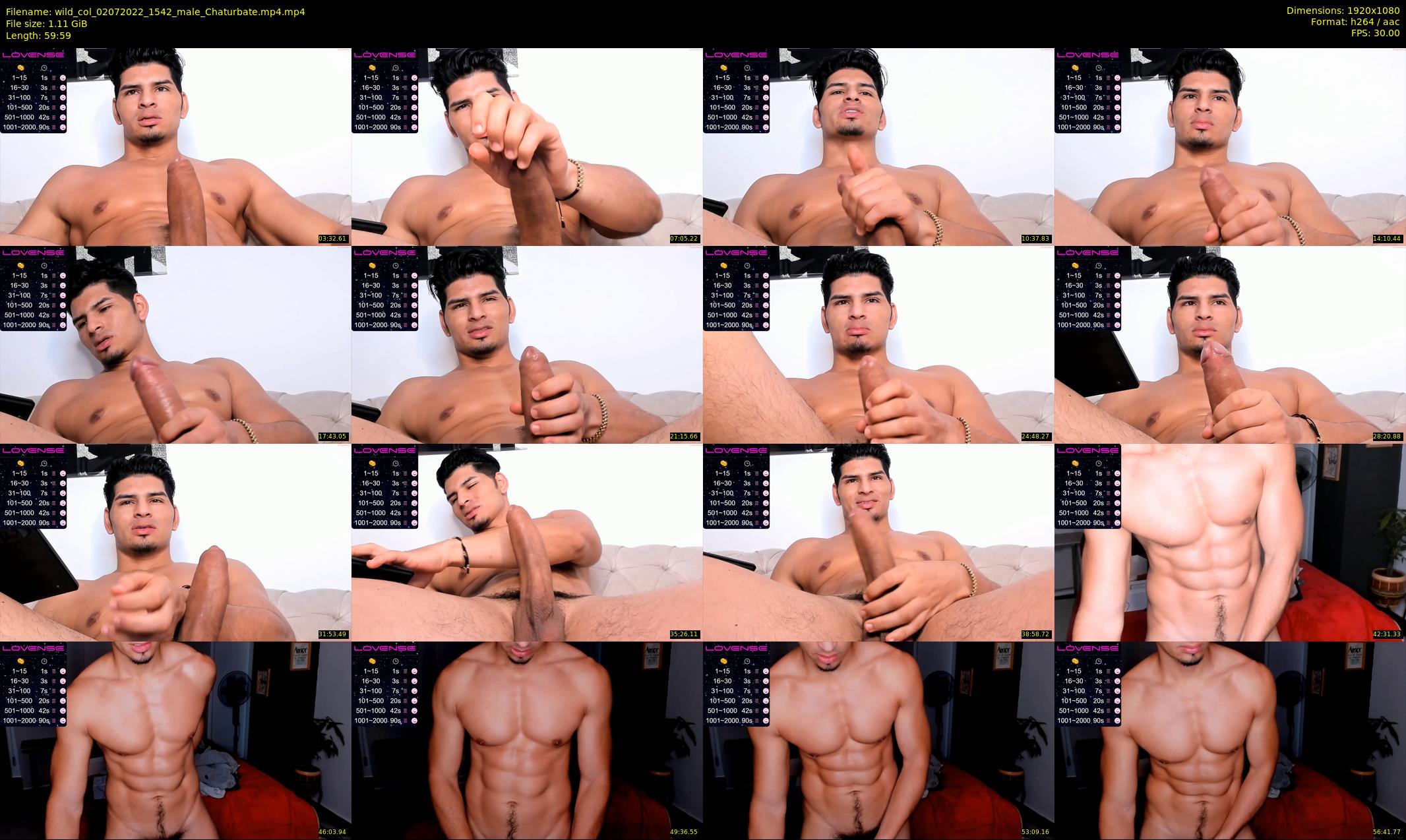 wild_col — 60 minute Chaturbate male cam show recording, 1080p, Jul 2, 2022