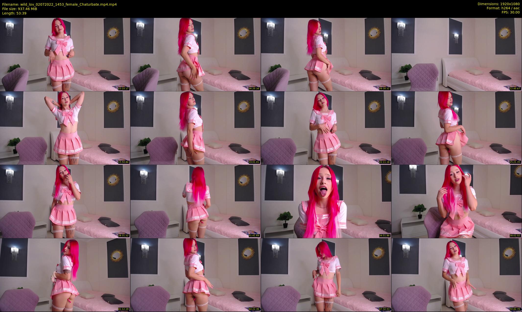 wild_lov — 54 minute Chaturbate female cam show recording, 1080p, Jul 2, 2022