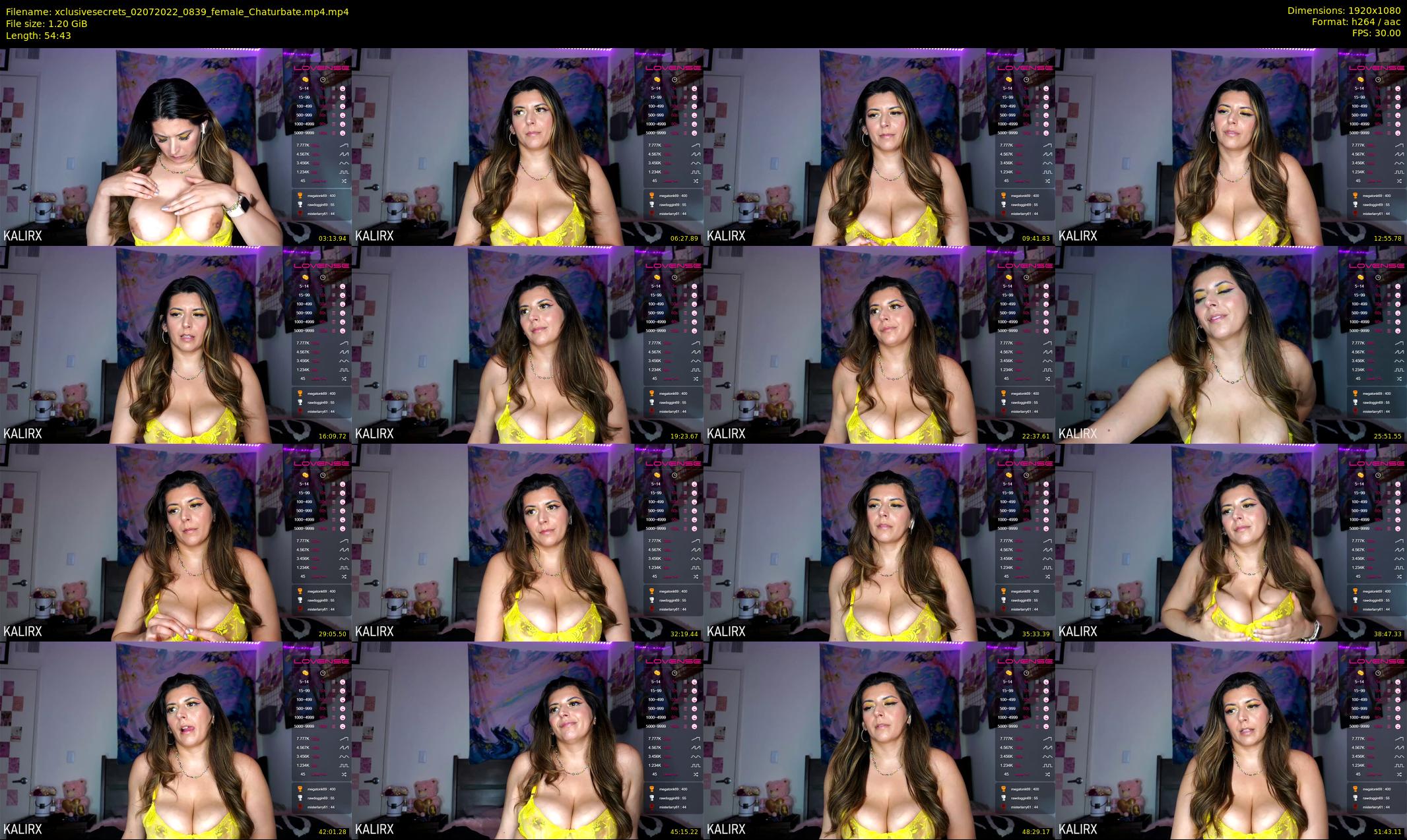 xclusivesecrets — 55 minute Chaturbate female cam show recording, 1080p, Jul 2, 2022