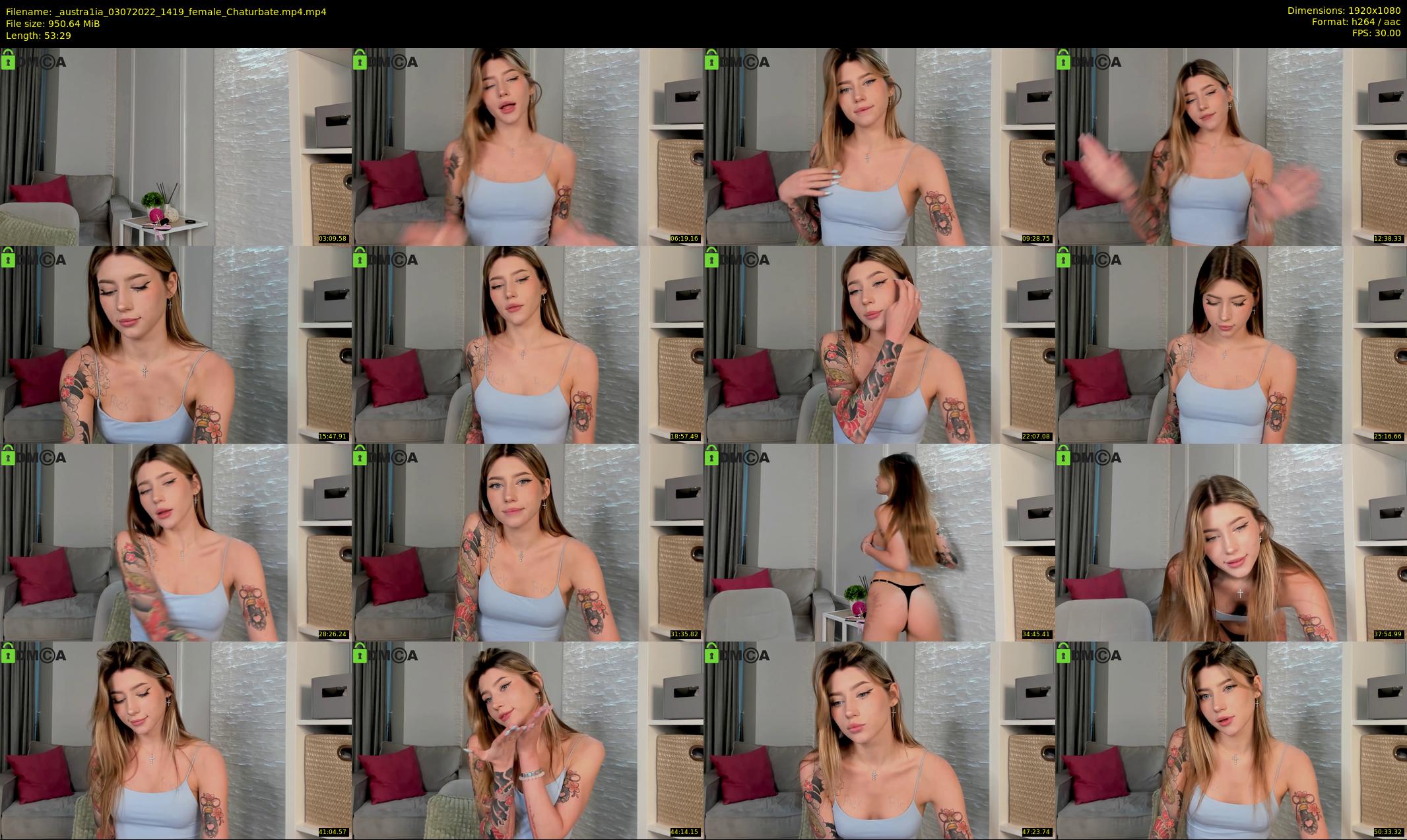 _austra1ia — 54 minute Chaturbate female cam show recording, 1080p, Jul 3, 2022