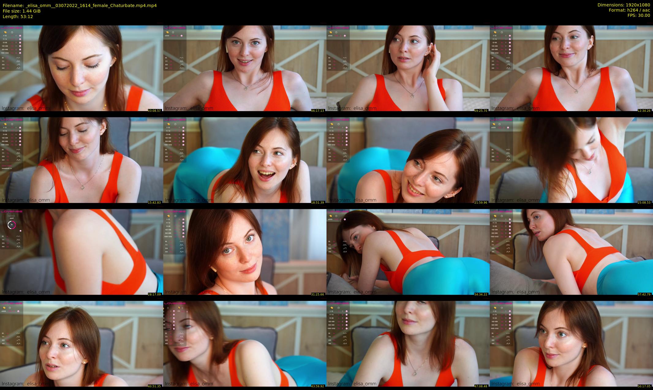 _elisa_omm_ — 54 minute Chaturbate female cam show recording, 1080p, Jul 3, 2022