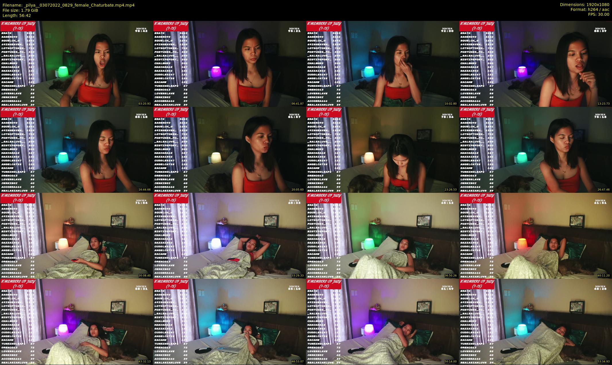 _pilya_ — 57 minute Chaturbate female cam show recording, 1080p, Jul 3, 2022