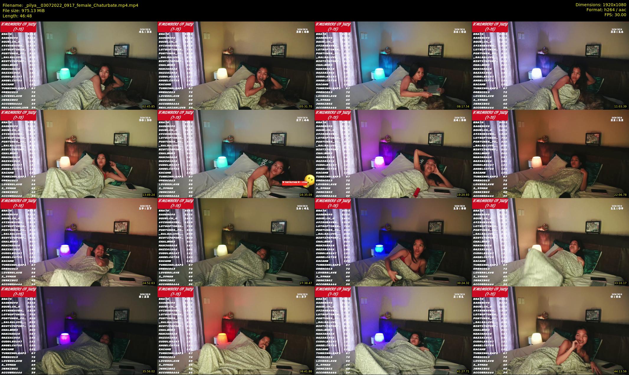 _pilya_ — 47 minute Chaturbate female cam show recording, 1080p, Jul 3, 2022