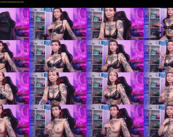 aciddroll — 57 minute Chaturbate female cam show recording, 1080p, Jul 4, 2022