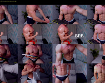 adam_muscle_ — 57 minute Chaturbate male cam show recording, 1080p, Jul 4, 2022
