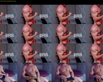 adam_muscle_ — 27 minute Chaturbate male cam show recording, 1080p, Jul 4, 2022