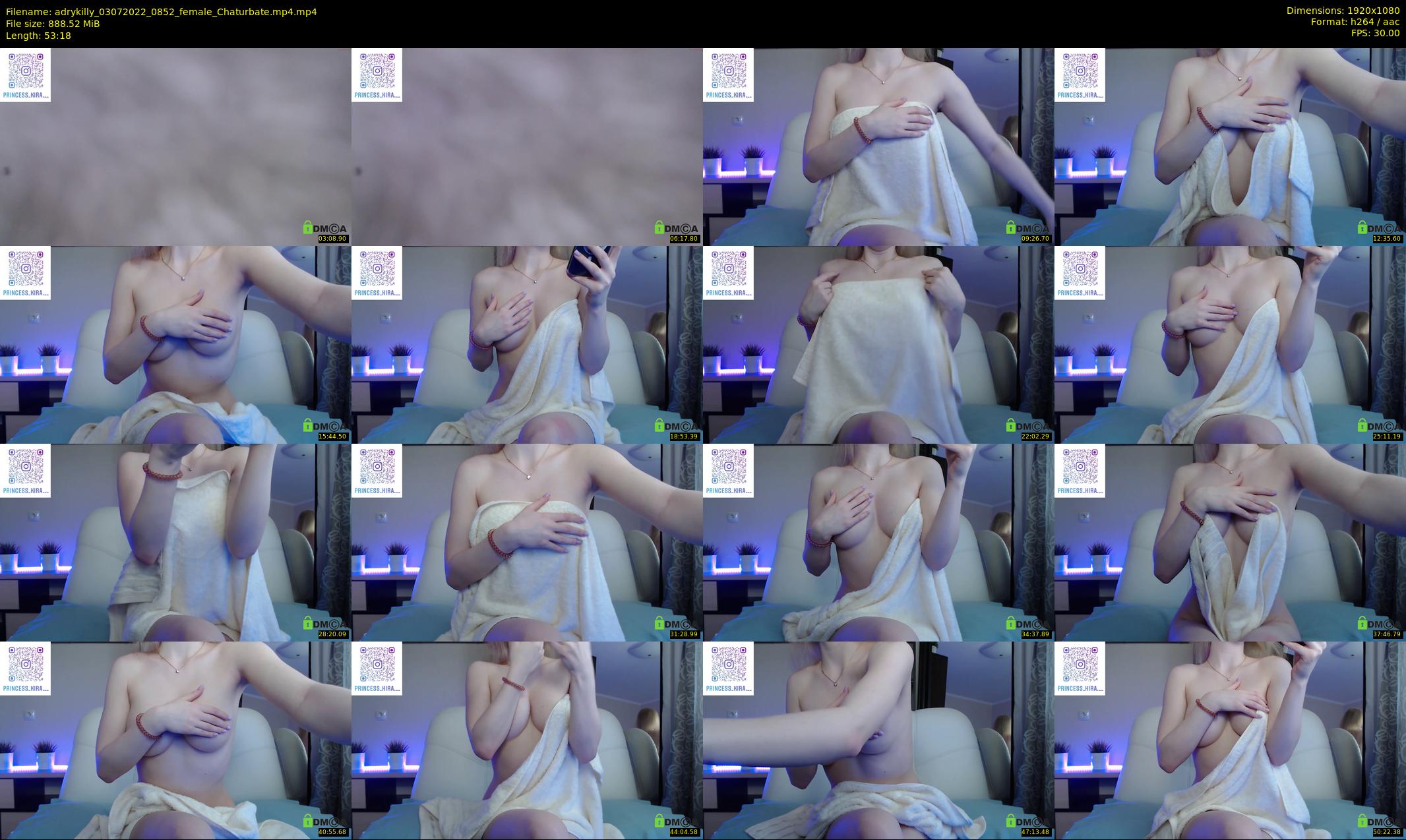 adrykilly — 54 minute Chaturbate female cam show recording, 1080p, Jul 3, 2022