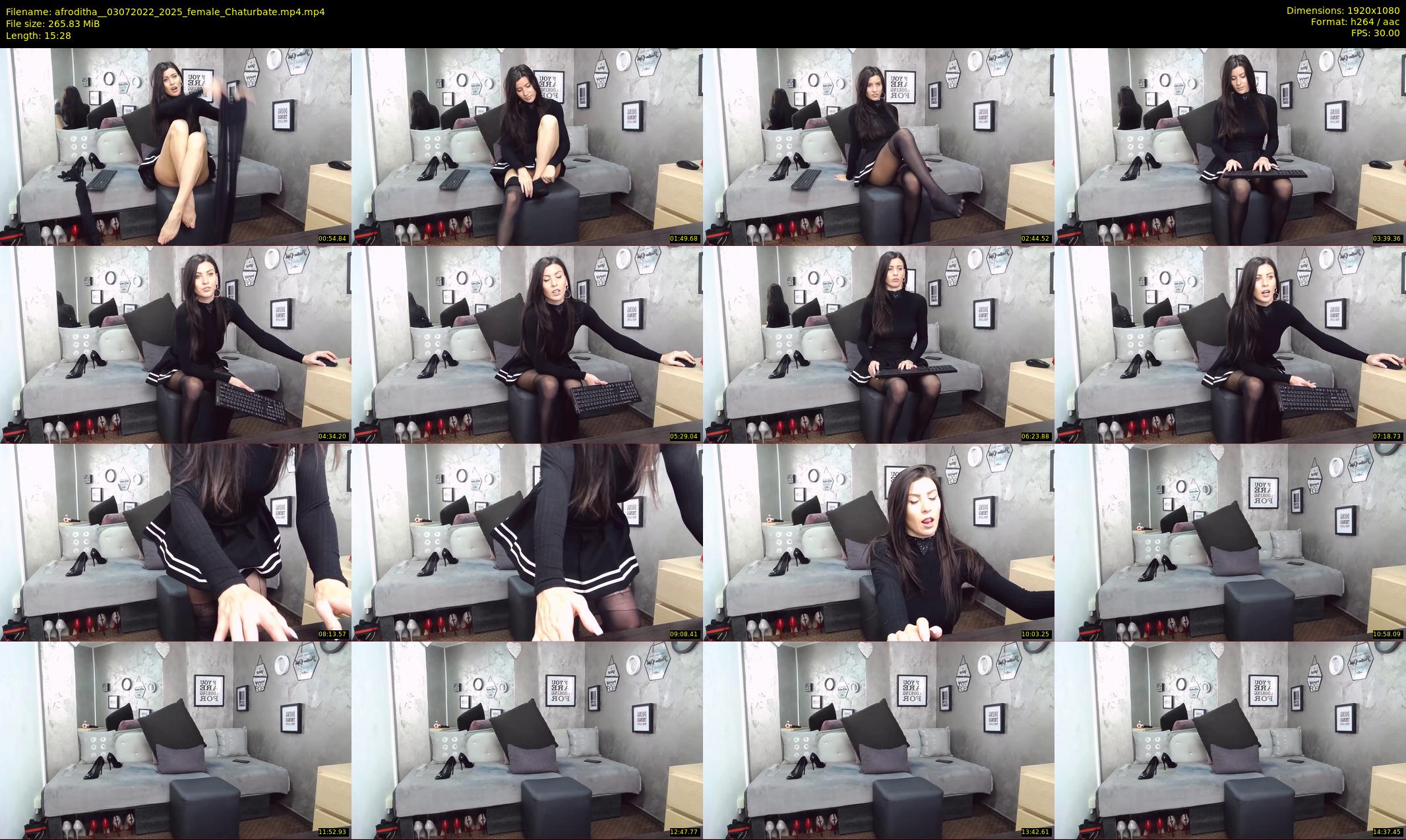 afroditha_ — 16 minute Chaturbate female cam show recording, 1080p, Jul 3, 2022