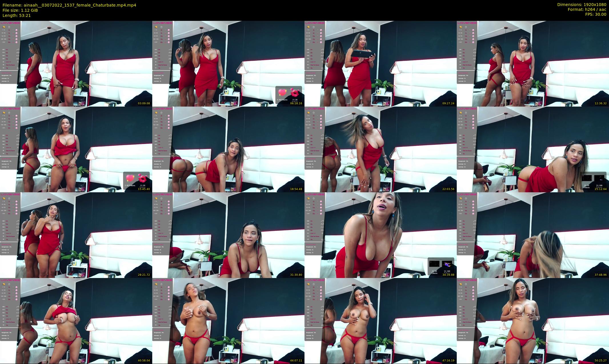 ainaah_ — 54 minute Chaturbate female cam show recording, 1080p, Jul 3, 2022
