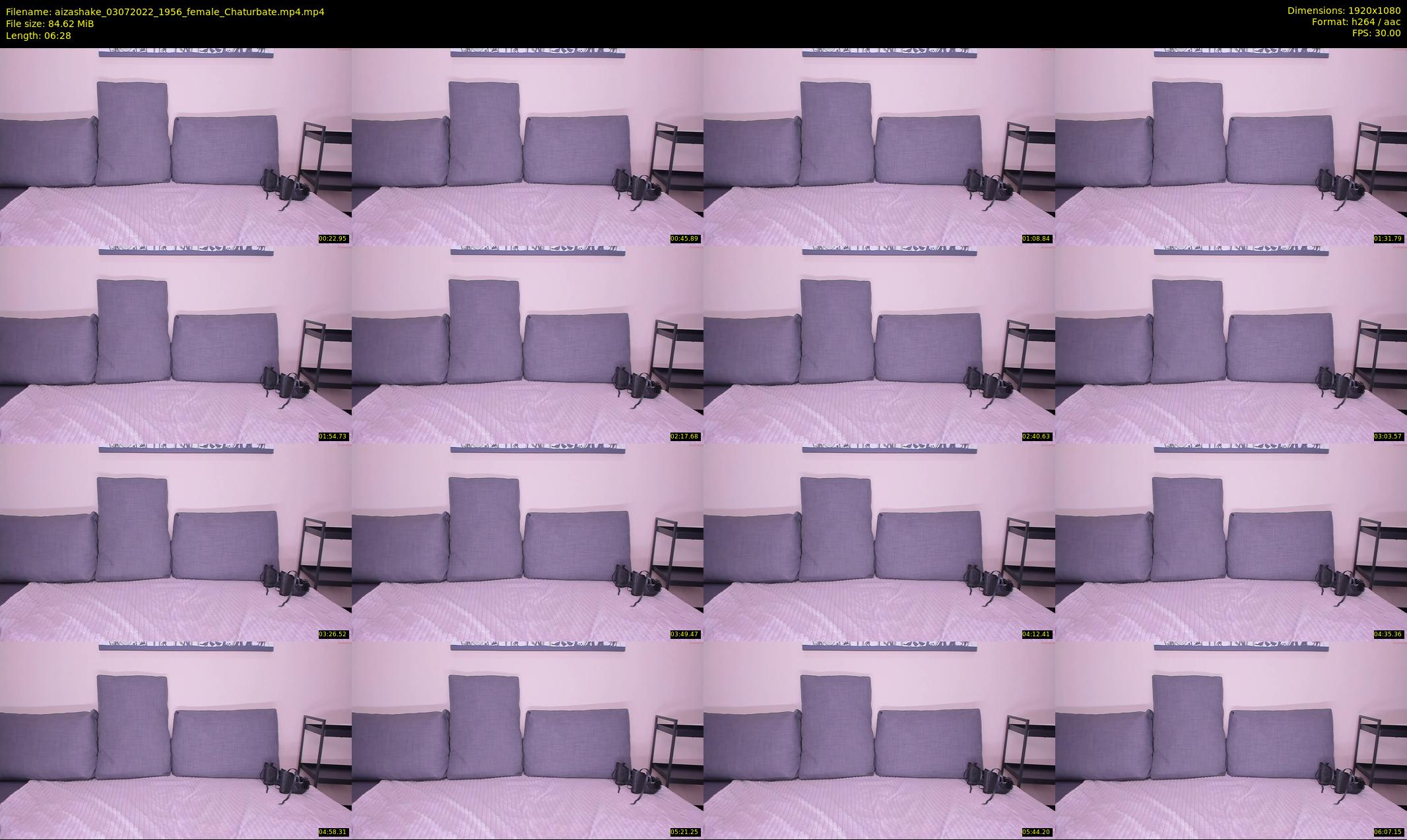 aizashake — 7 minute Chaturbate female cam show recording, 1080p, Jul 3, 2022