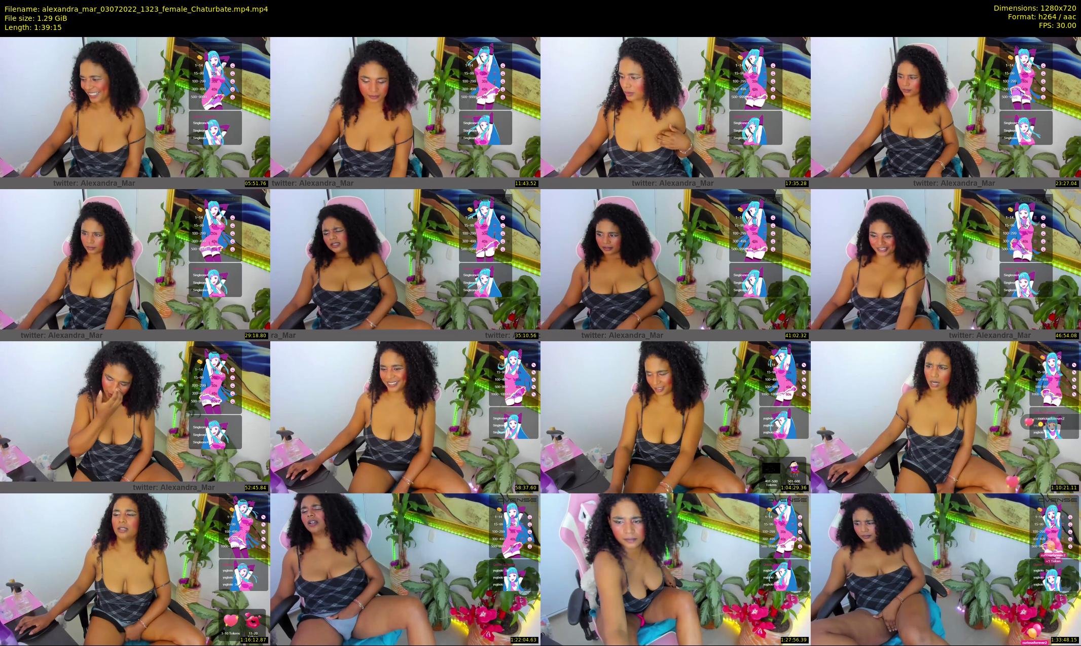 alexandra_mar — 100 minute Chaturbate female cam show recording, 720p, Jul 3, 2022