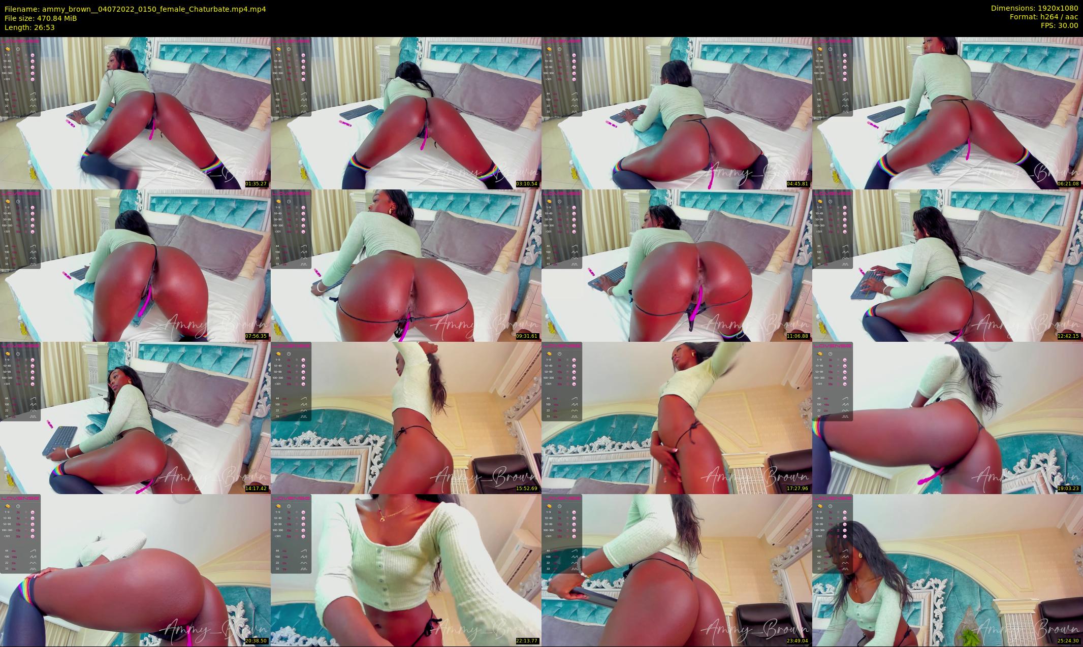 ammy_brown_ — 27 minute Chaturbate female cam show recording, 1080p, Jul 4, 2022
