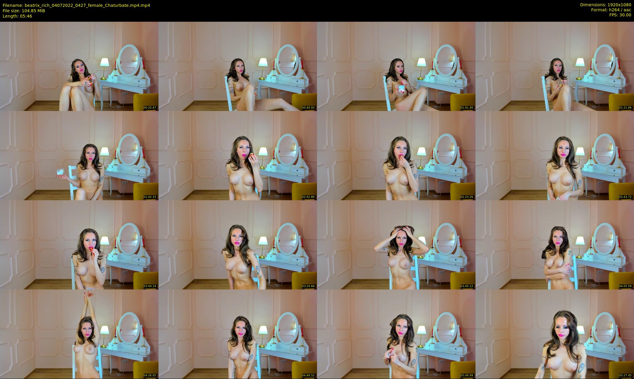 beatrix_rich — 6 minute Chaturbate female cam show recording, 1080p, Jul 4, 2022