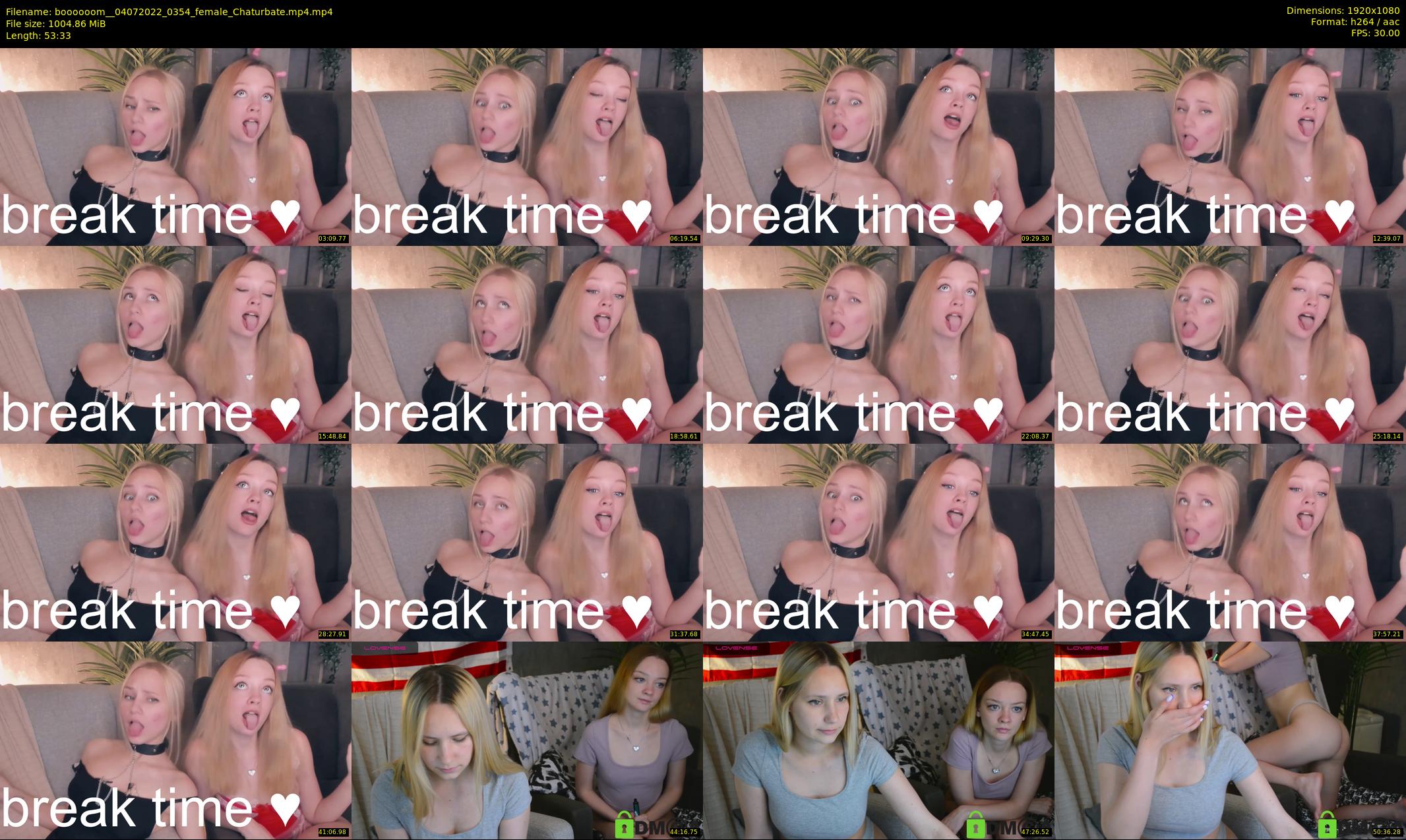 boooooom_ — 54 minute Chaturbate female cam show recording, 1080p, Jul 4, 2022