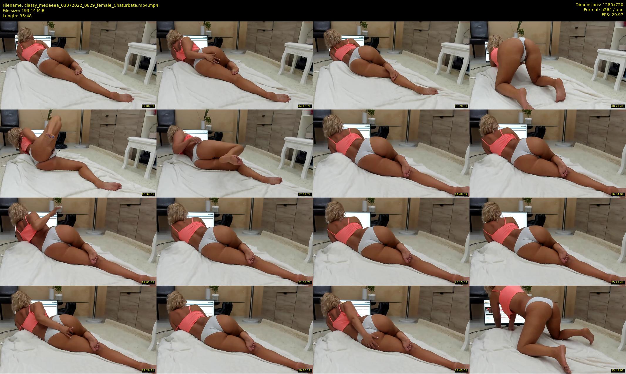 classy_medeeea — 36 minute Chaturbate female cam show recording, 720p, Jul 3, 2022