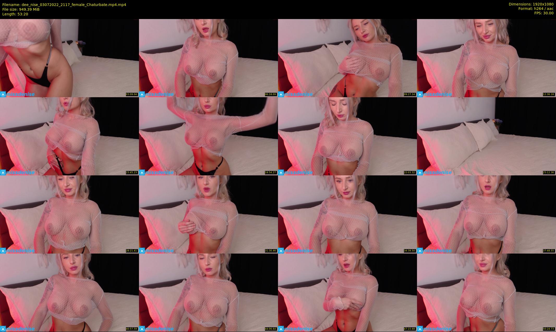 dee_nise — 54 minute Chaturbate female cam show recording, 1080p, Jul 3, 2022