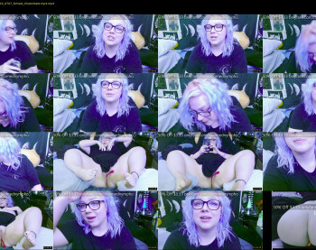 doomednympho — 23 minute Chaturbate female cam show recording, 720p, Jul 3, 2022