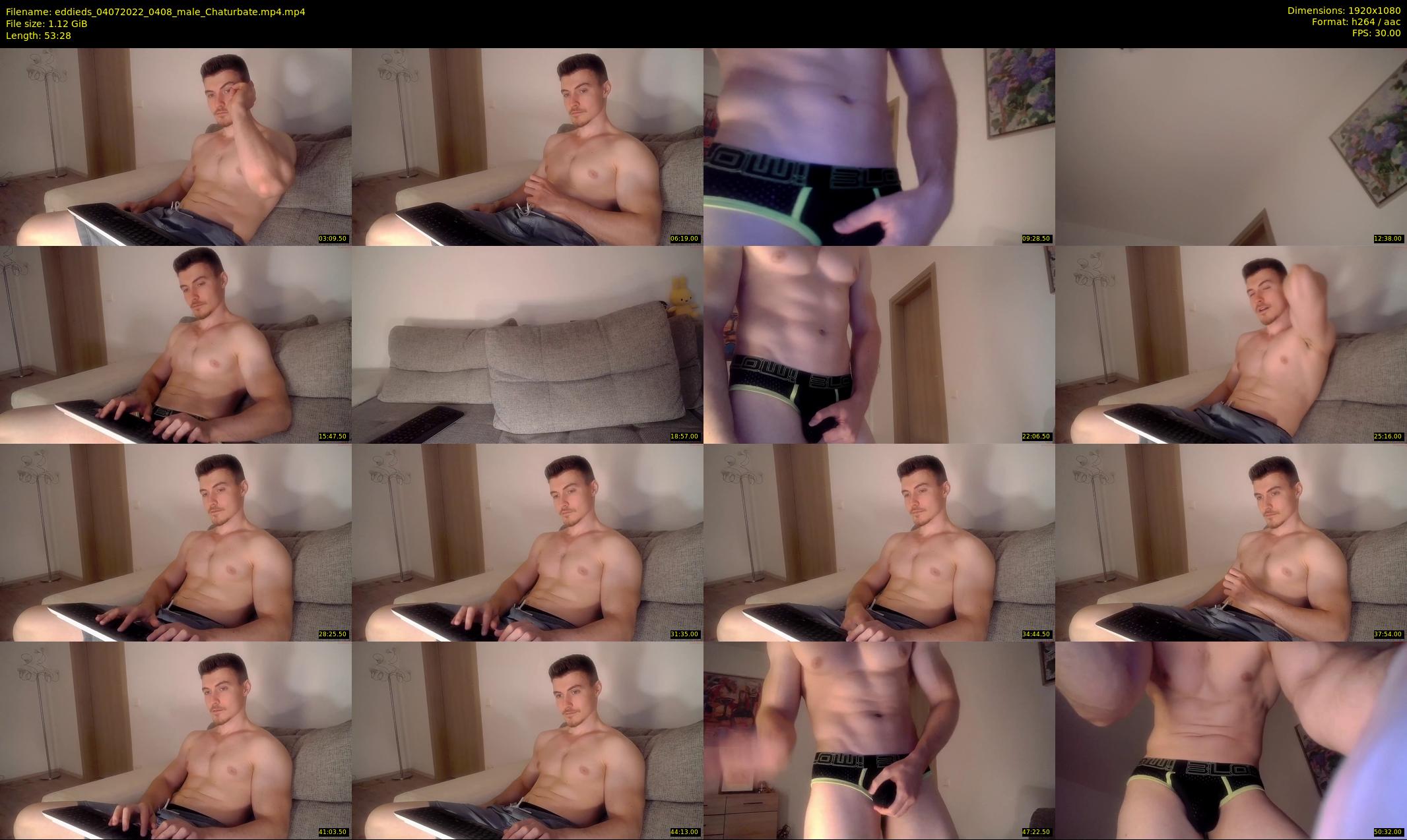 eddieds — 54 minute Chaturbate male cam show recording, 1080p, Jul 4, 2022