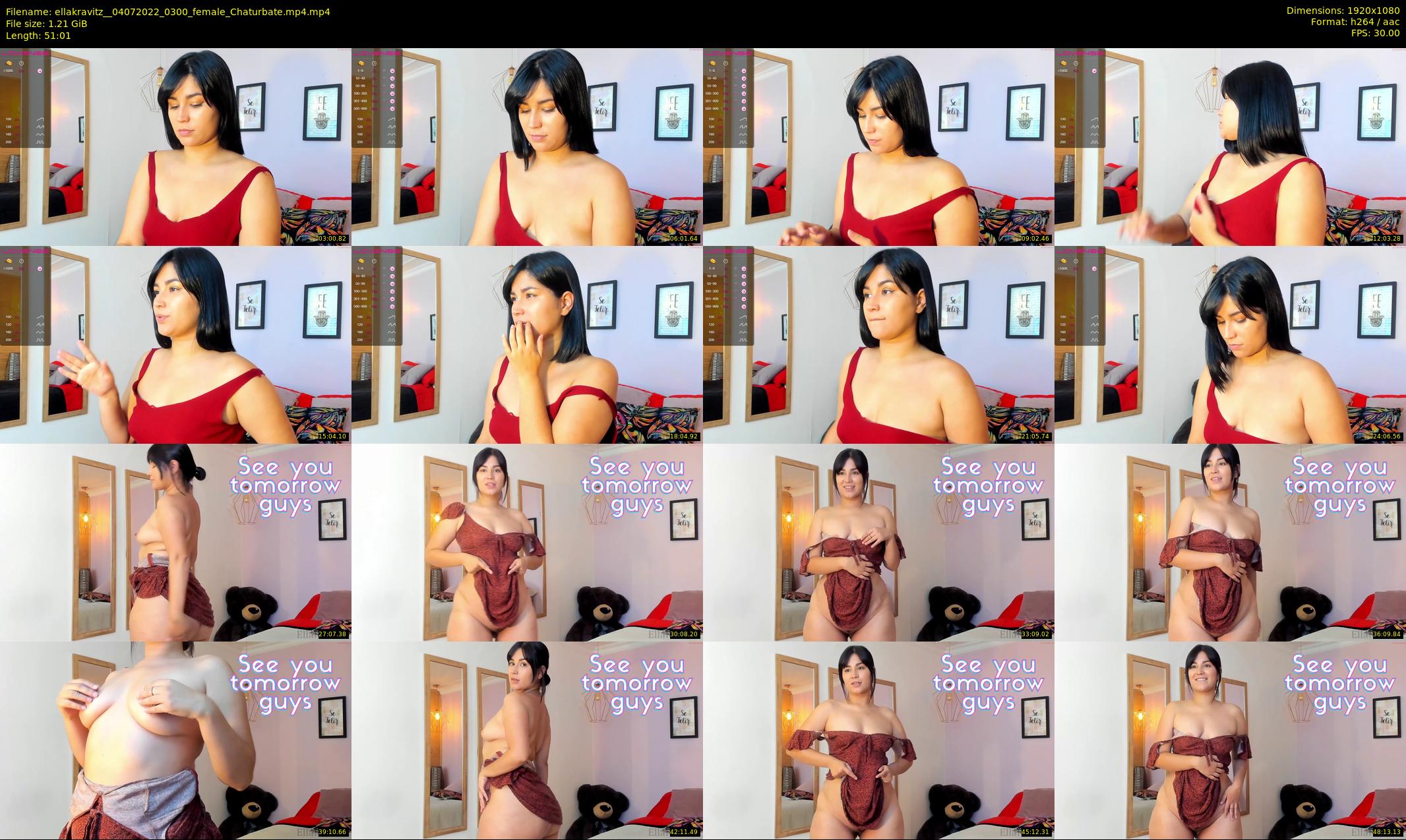 ellakravitz_ — 52 minute Chaturbate female cam show recording, 1080p, Jul 4, 2022
