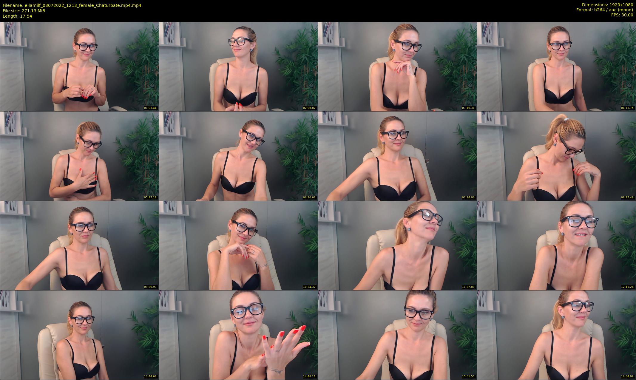 ellamilf — 18 minute Chaturbate female cam show recording, 1080p, Jul 3, 2022