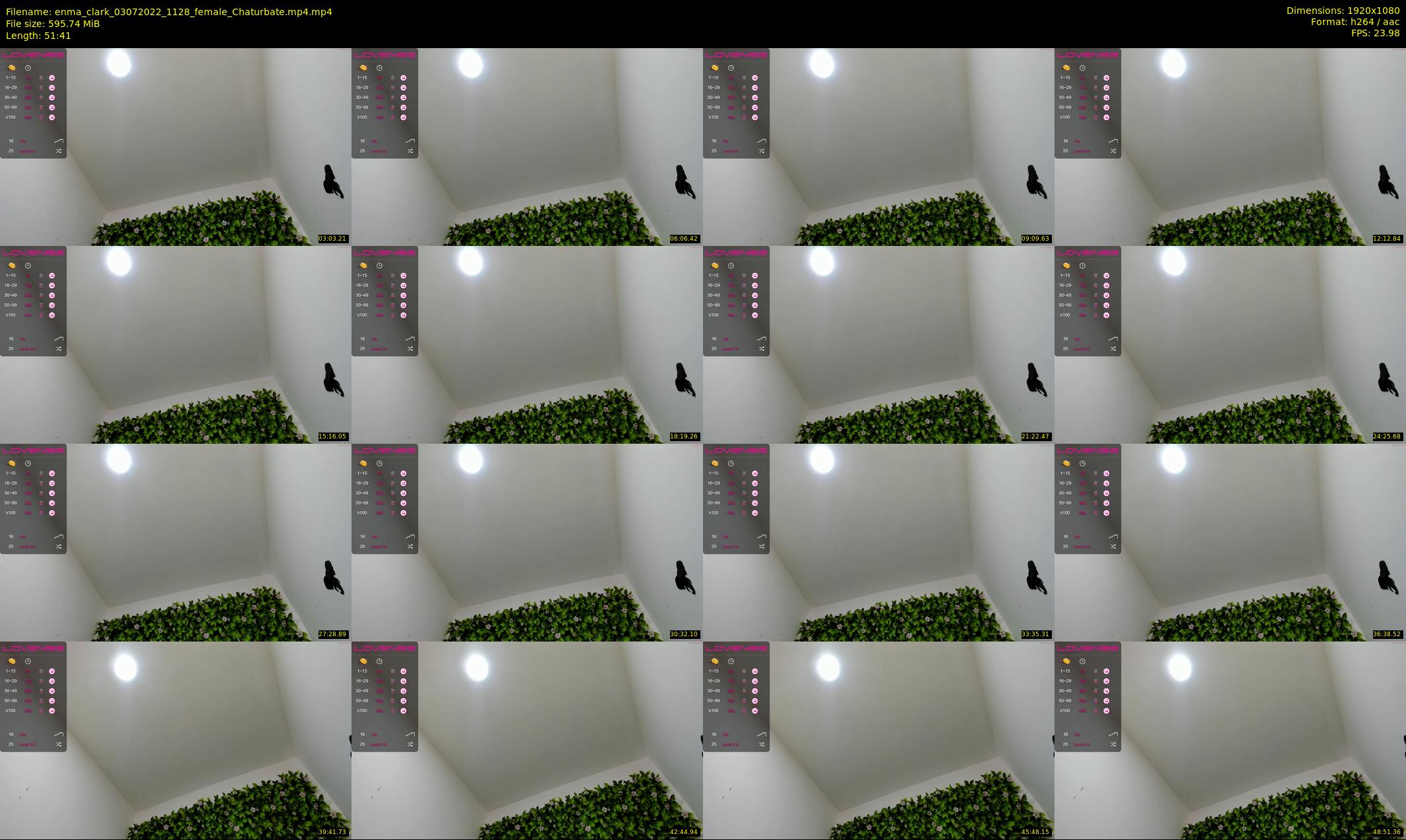 enma_clark — 52 minute Chaturbate female cam show recording, 1080p, Jul 3, 2022