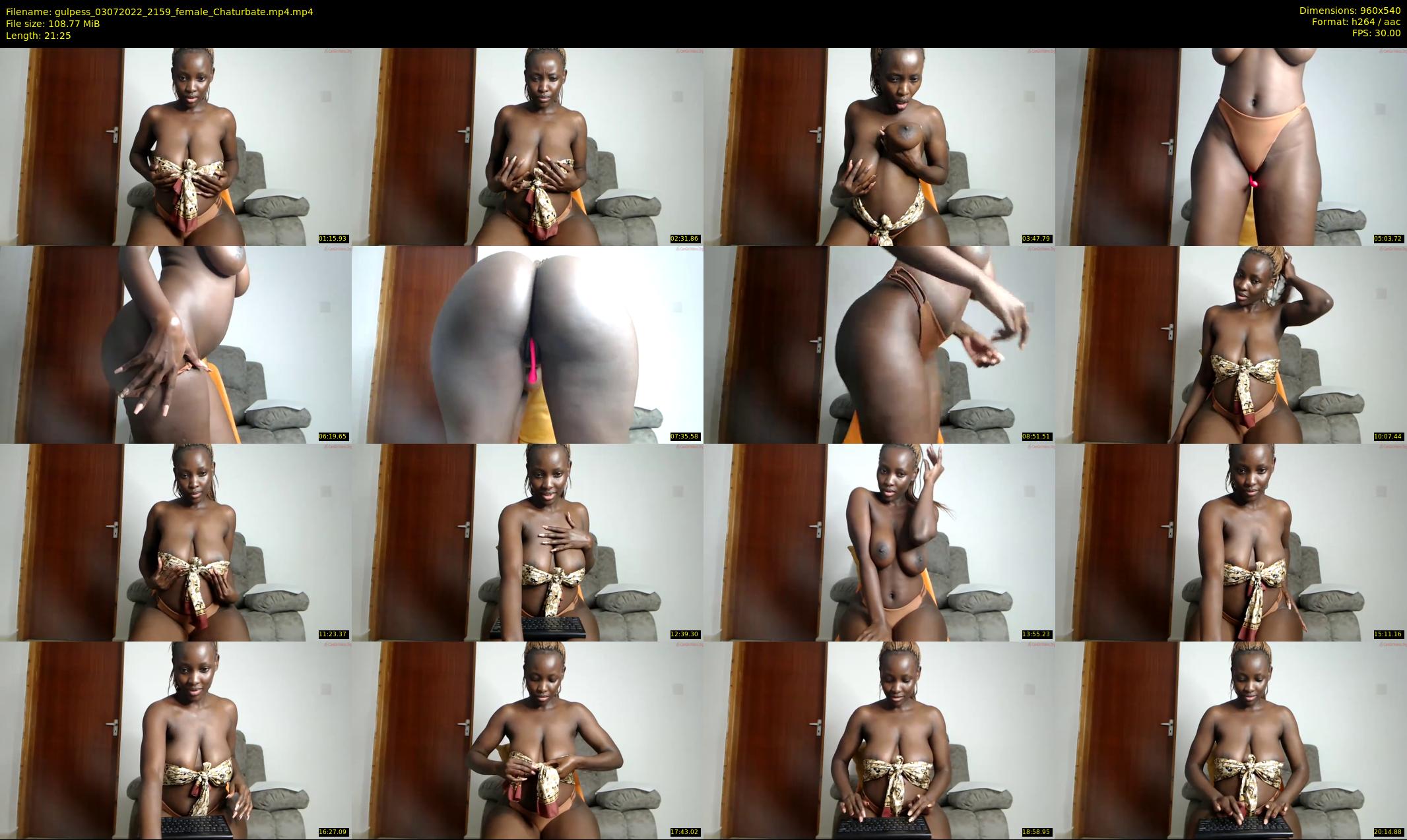 gulpess — 22 minute Chaturbate female cam show recording, 480p, Jul 3, 2022
