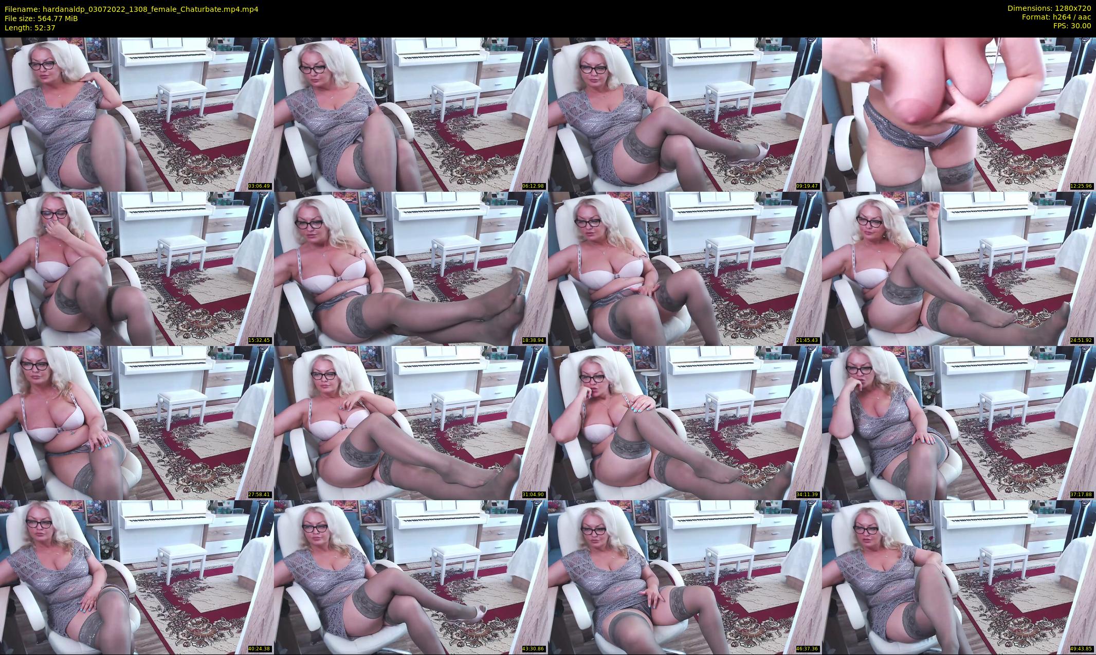 hardanaldp — 53 minute Chaturbate female cam show recording, 720p, Jul 3, 2022