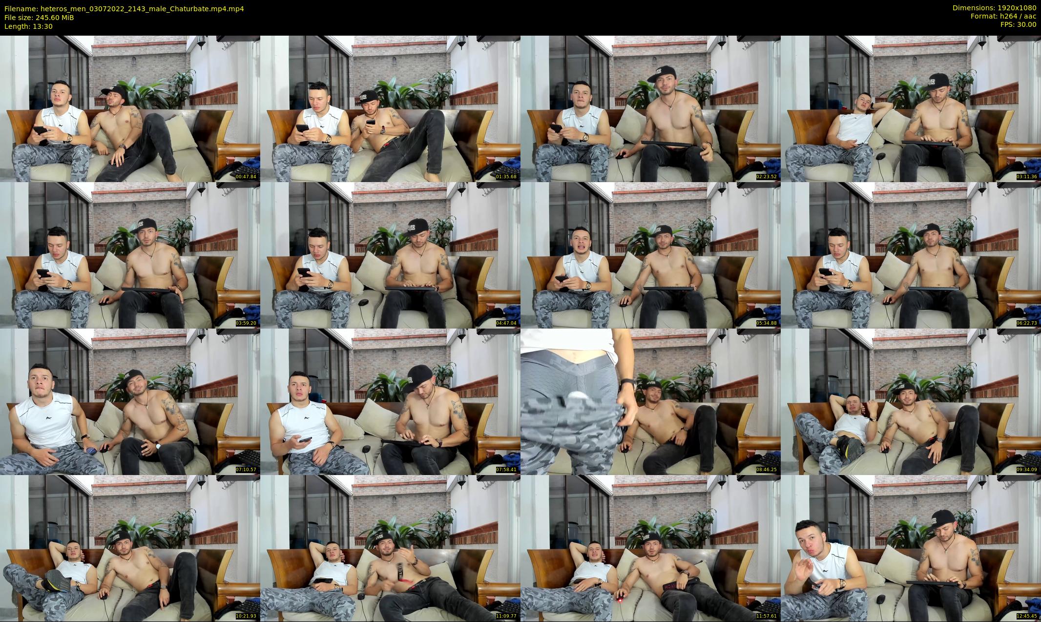 heteros_men — 14 minute Chaturbate male cam show recording, 1080p, Jul 3, 2022