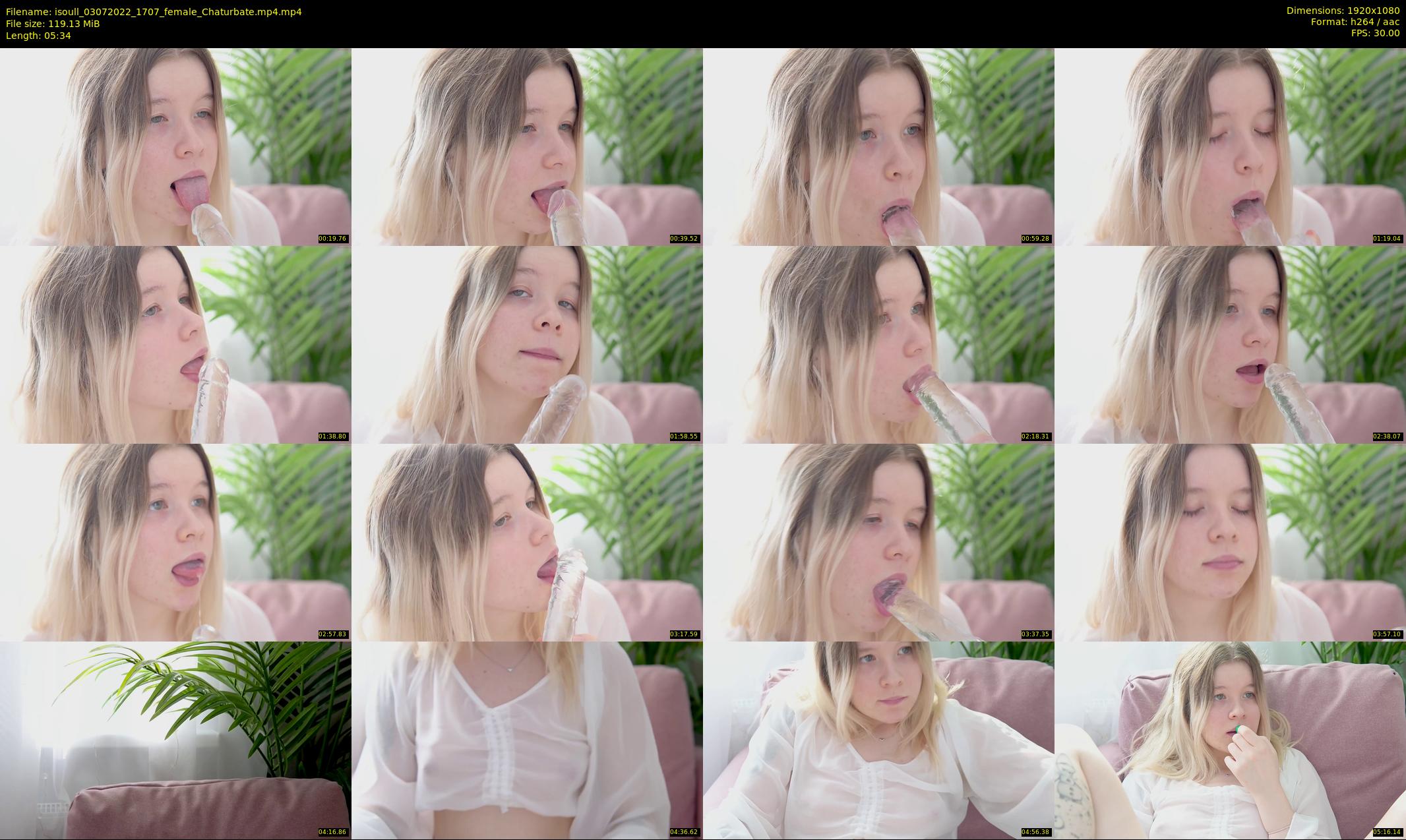 isoull — 6 minute Chaturbate female cam show recording, 1080p, Jul 3, 2022