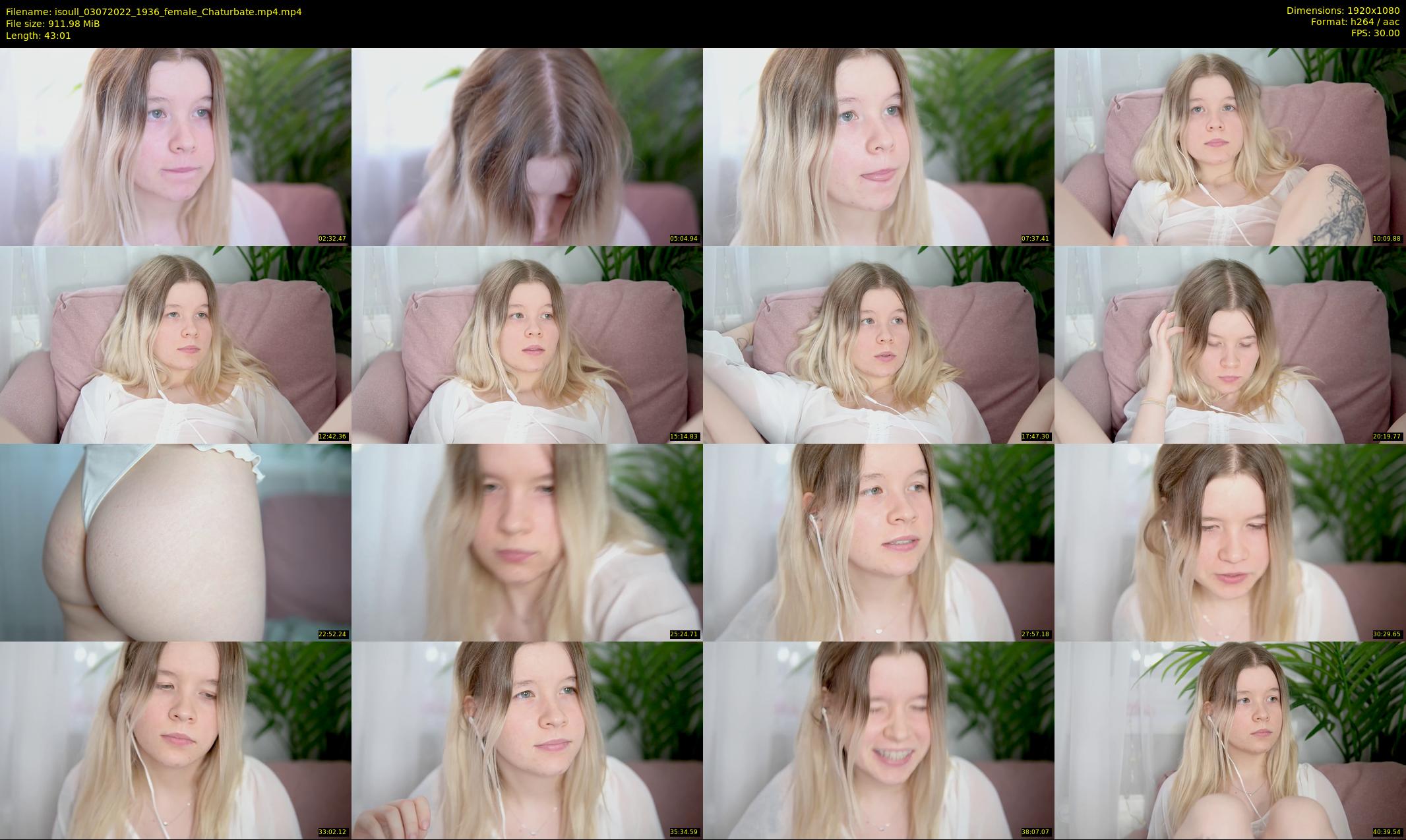 isoull — 44 minute Chaturbate female cam show recording, 1080p, Jul 3, 2022