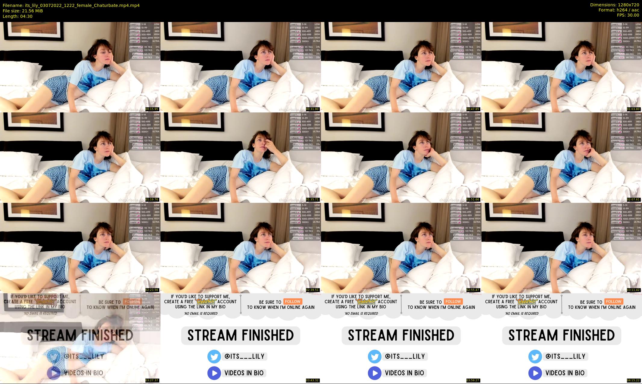 its_lily — 5 minute Chaturbate female cam show recording, 720p, Jul 3, 2022