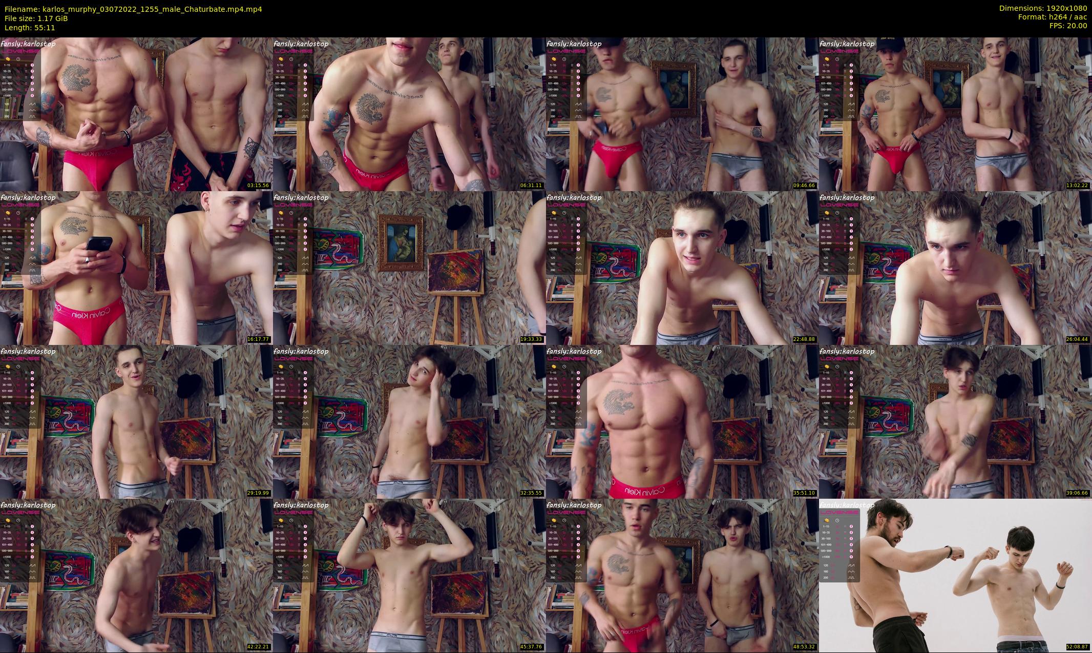 karlos_murphy — 56 minute Chaturbate male cam show recording, 1080p, Jul 3, 2022