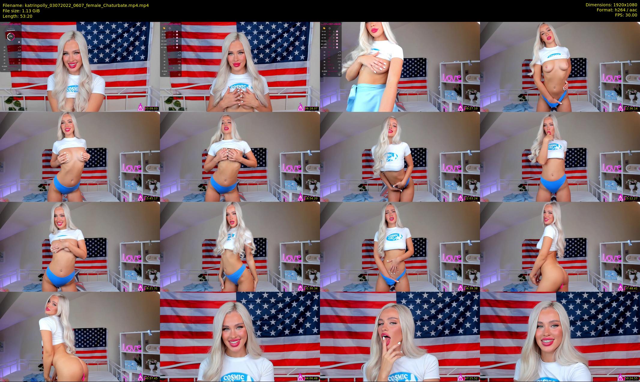 katrinpolly — 54 minute Chaturbate couple cam show recording, 1080p, Jul 3, 2022