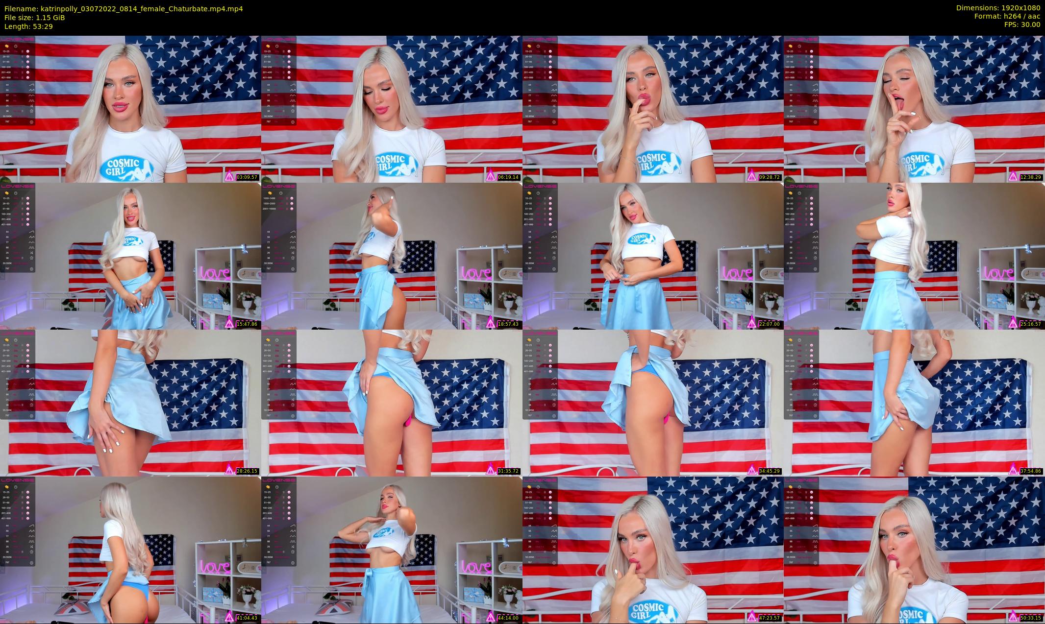 katrinpolly — 54 minute Chaturbate couple cam show recording, 1080p, Jul 3, 2022