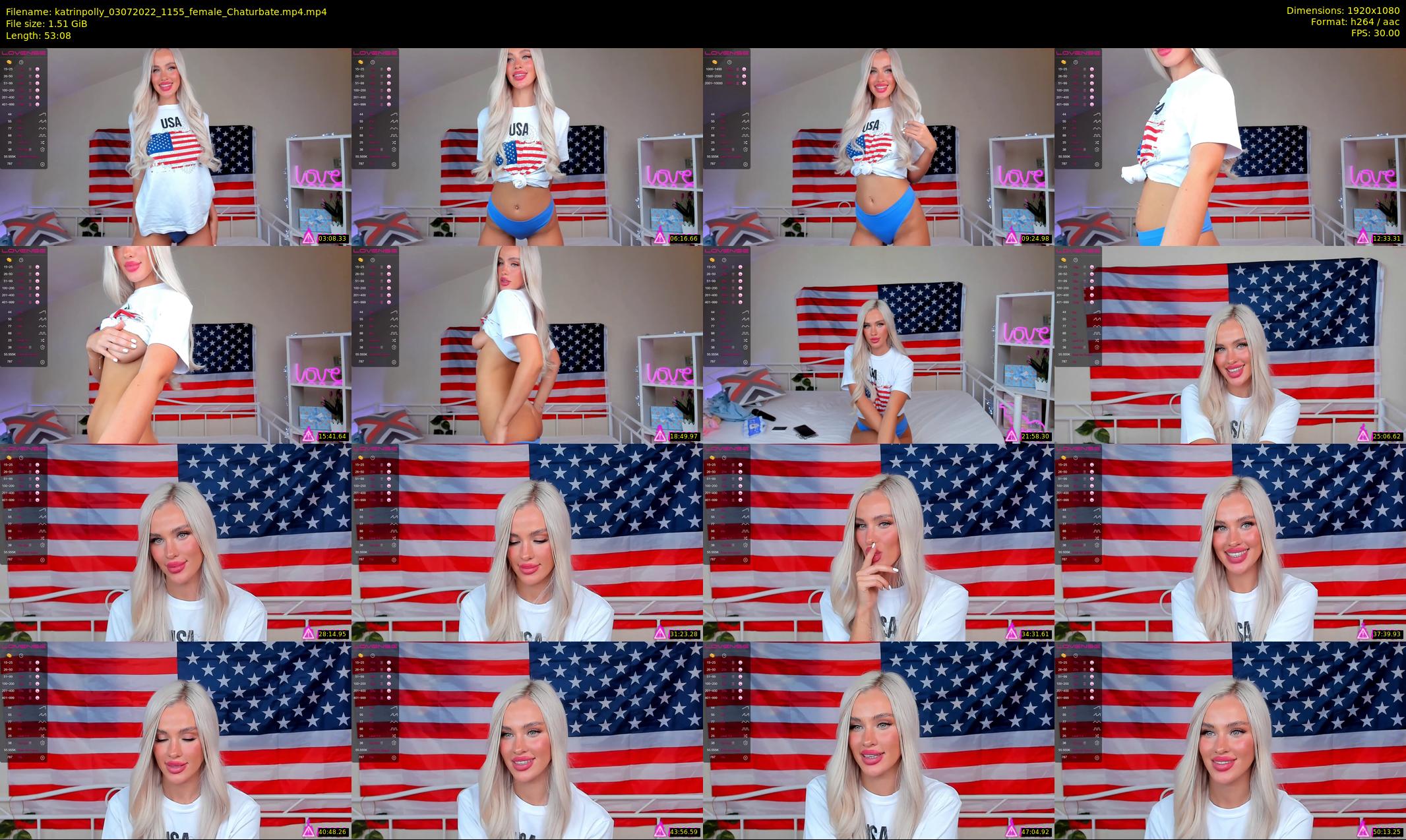 katrinpolly — 54 minute Chaturbate couple cam show recording, 1080p, Jul 3, 2022