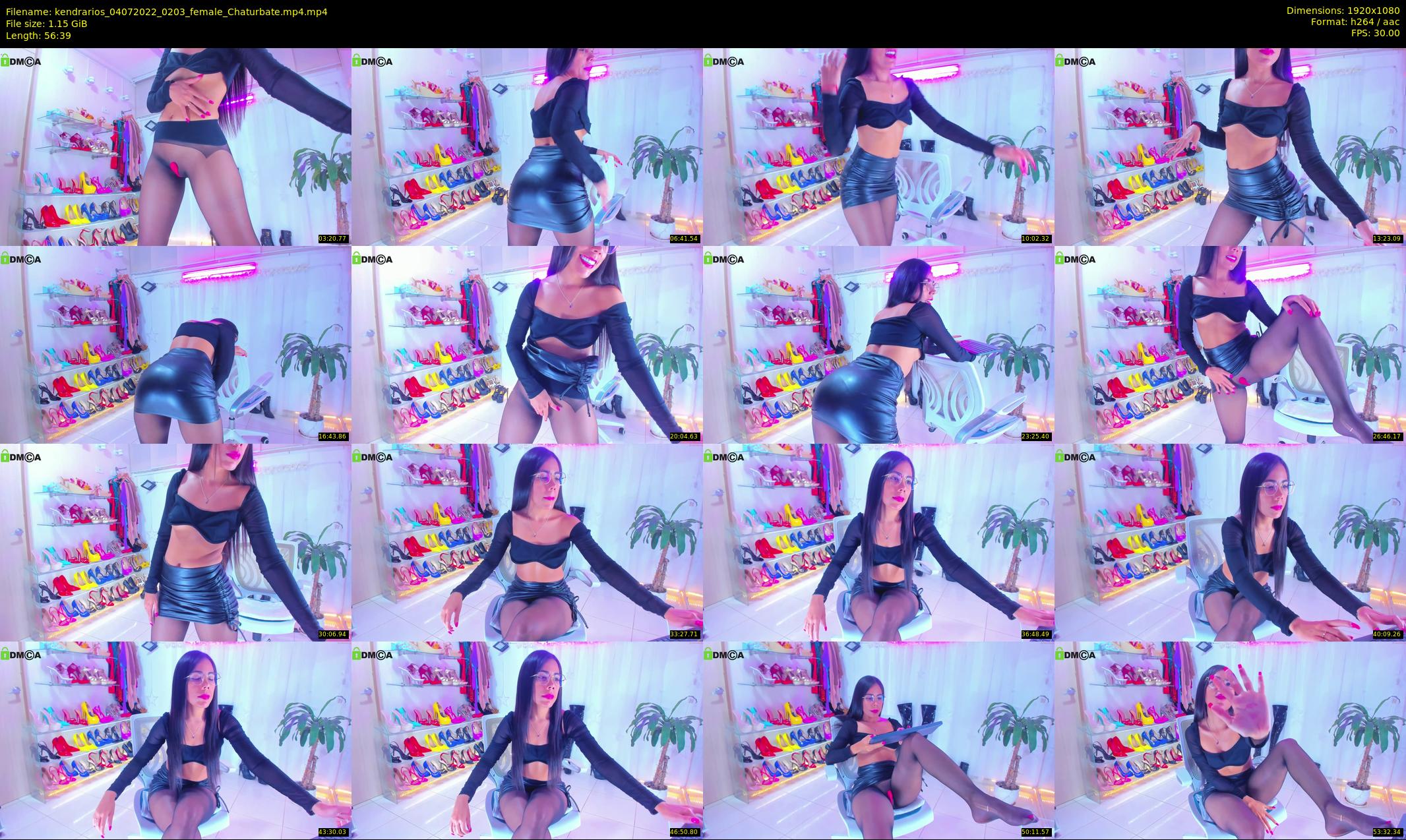 kendrarios — 57 minute Chaturbate female cam show recording, 1080p, Jul 4, 2022