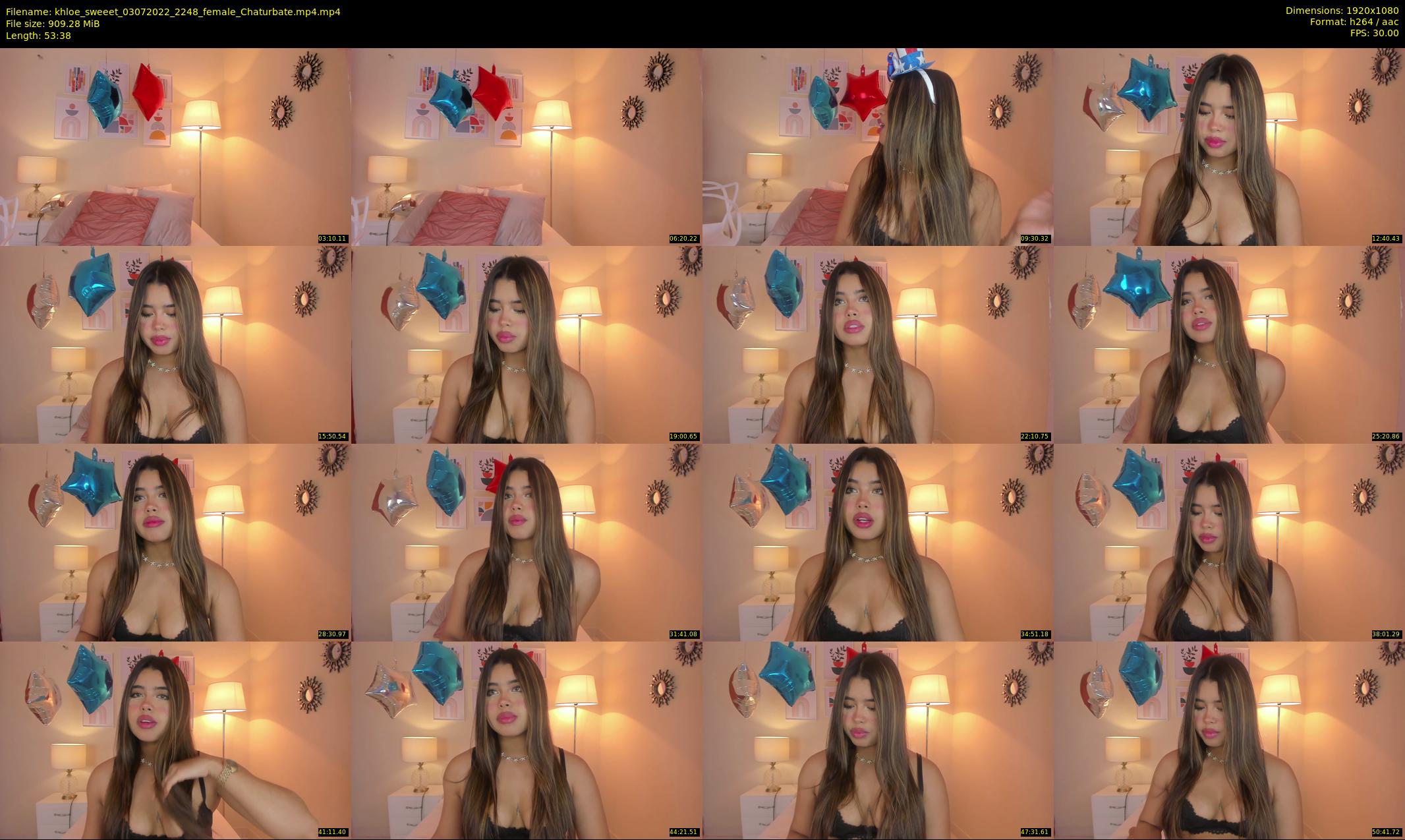 khloe_sweeet — 54 minute Chaturbate female cam show recording, 1080p, Jul 3, 2022