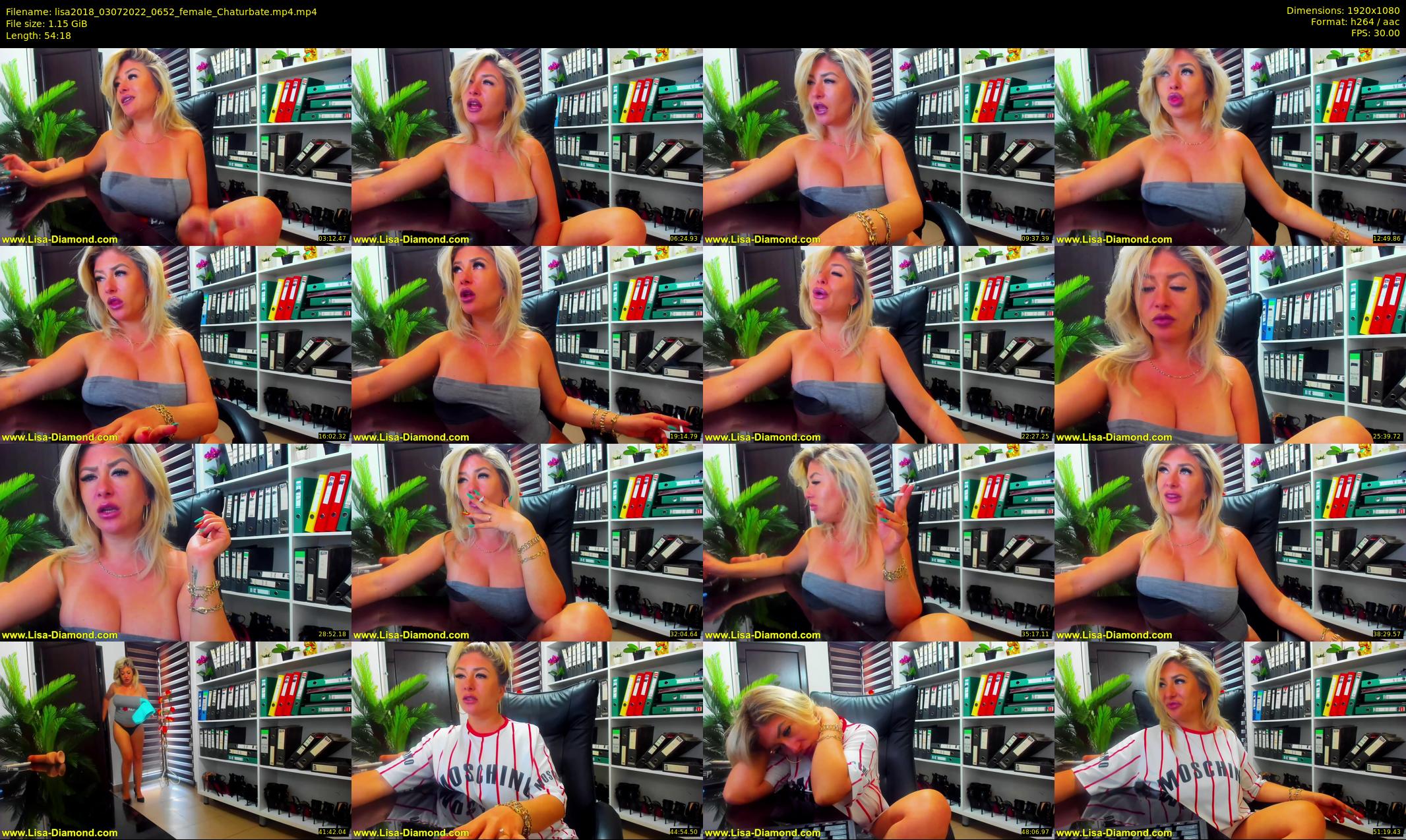 lisa2018 — 55 minute Chaturbate female cam show recording, 1080p, Jul 3, 2022