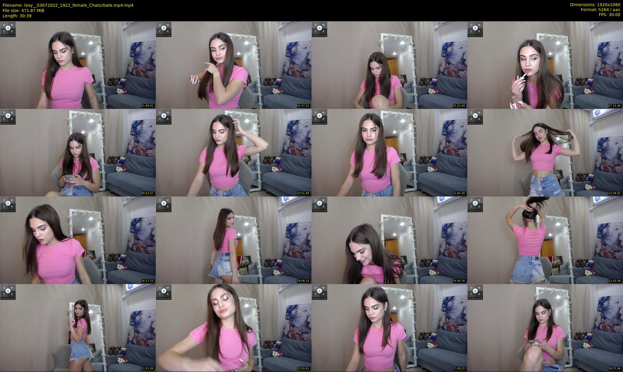 loxy_ — 31 minute Chaturbate female cam show recording, 1080p, Jul 3, 2022