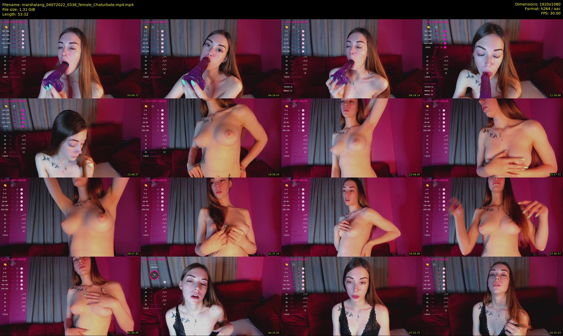 marshalang — 54 minute Chaturbate couple cam show recording, 1080p, Jul 4, 2022