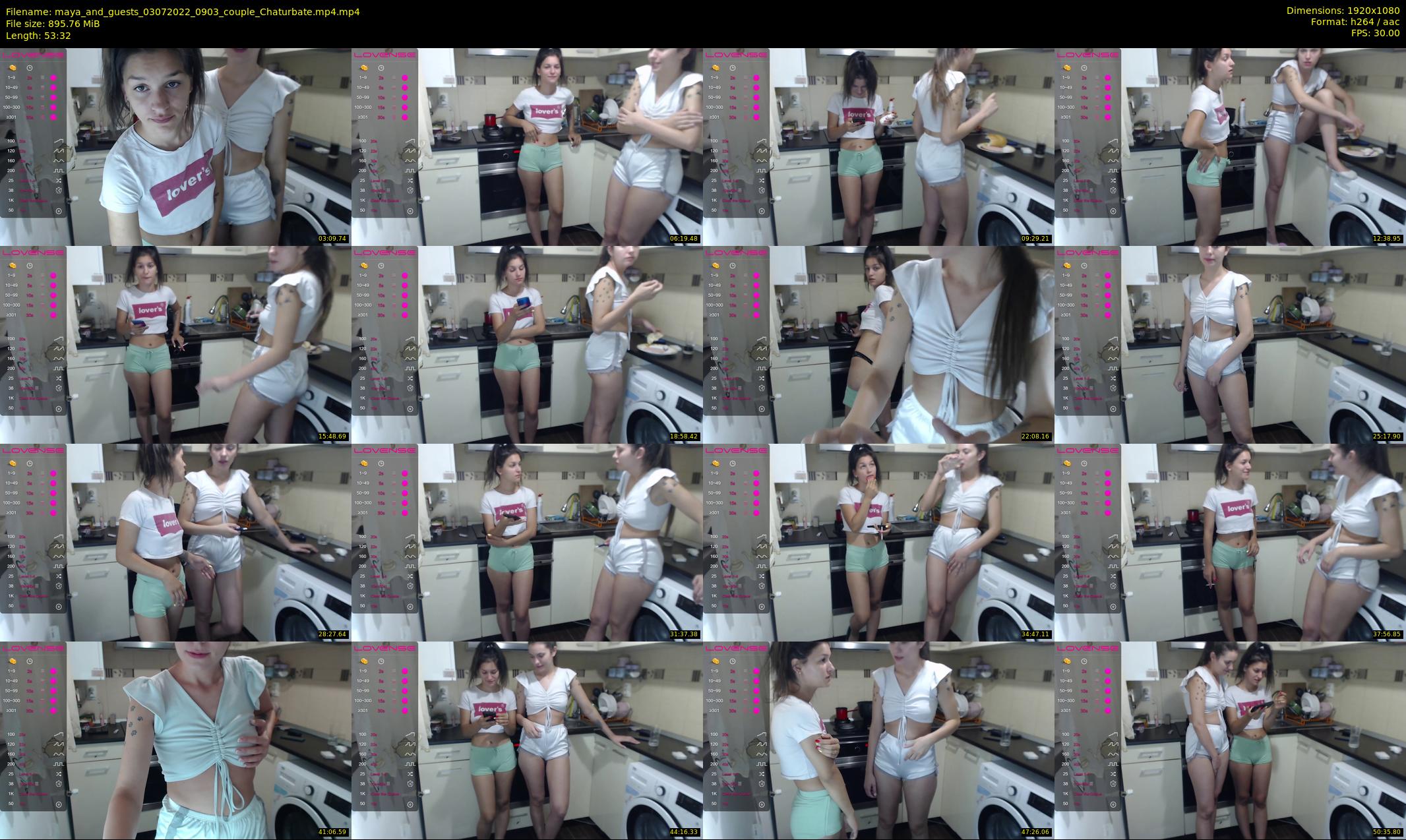 maya_and_guests — 54 minute Chaturbate couple cam show recording, 1080p, Jul 3, 2022