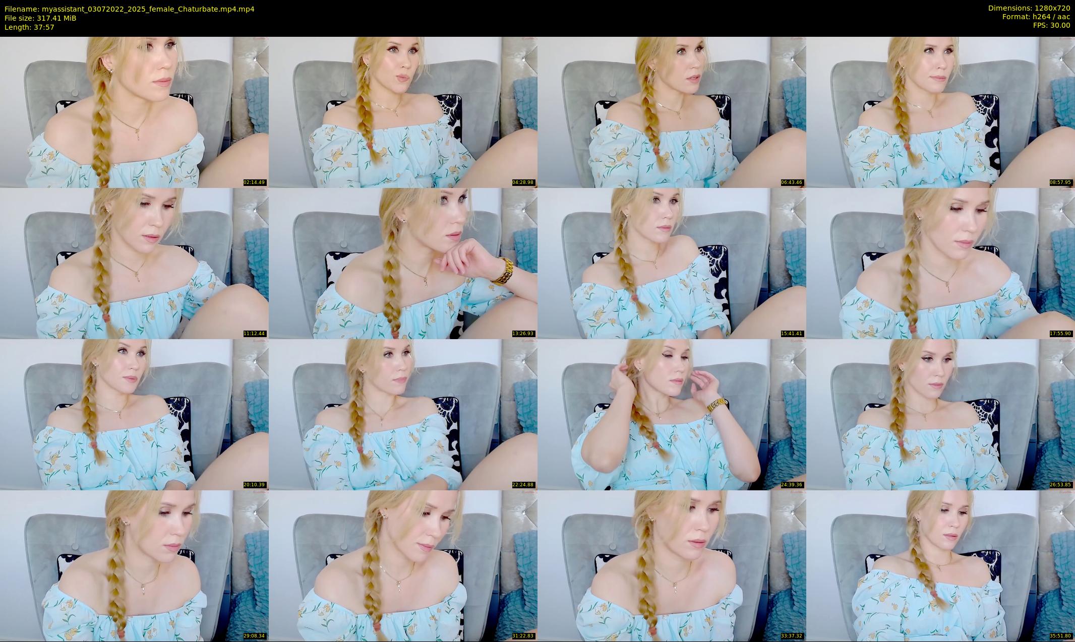 myassistant — 38 minute Chaturbate female cam show recording, 720p, Jul 3, 2022