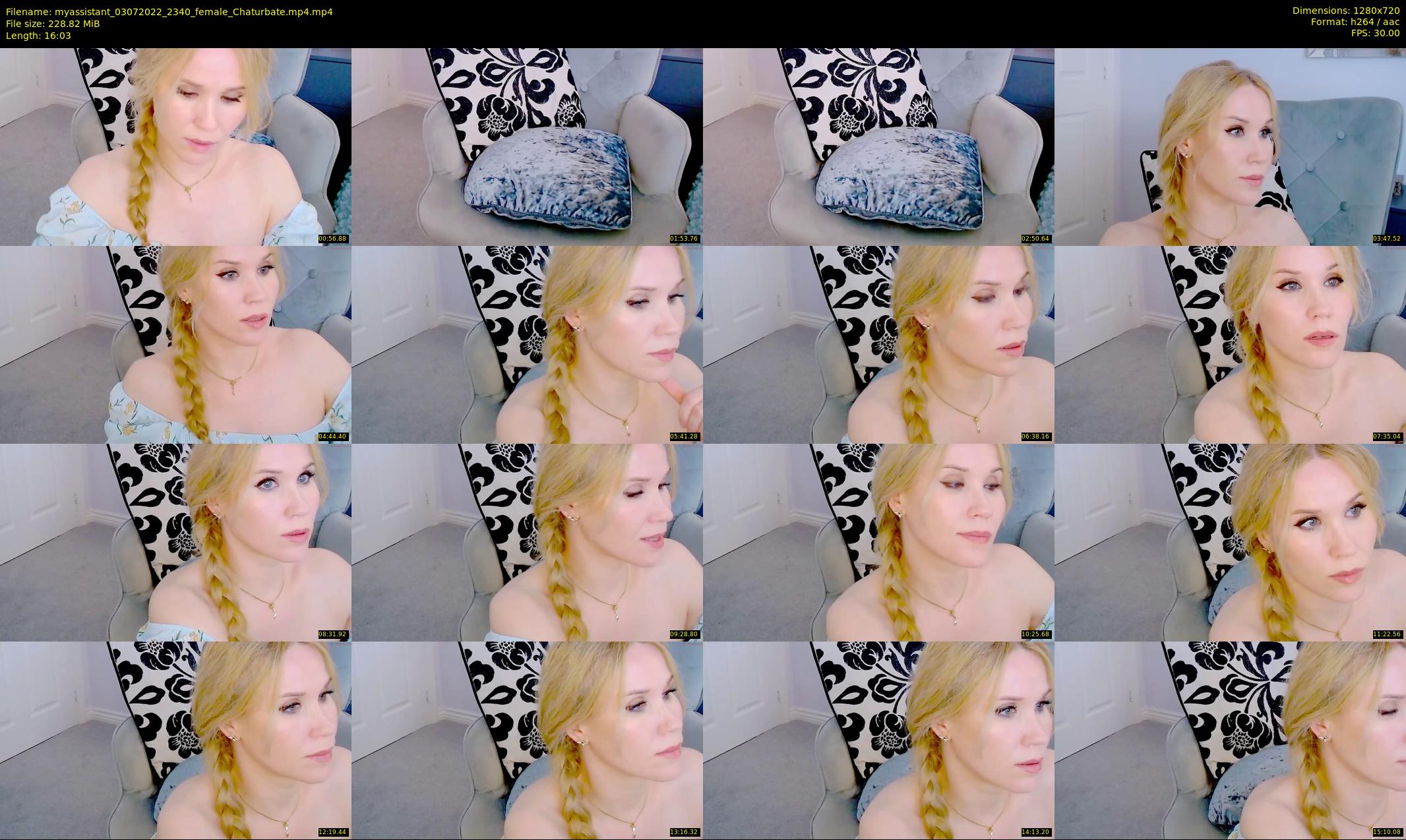 myassistant — 17 minute Chaturbate female cam show recording, 720p, Jul 3, 2022