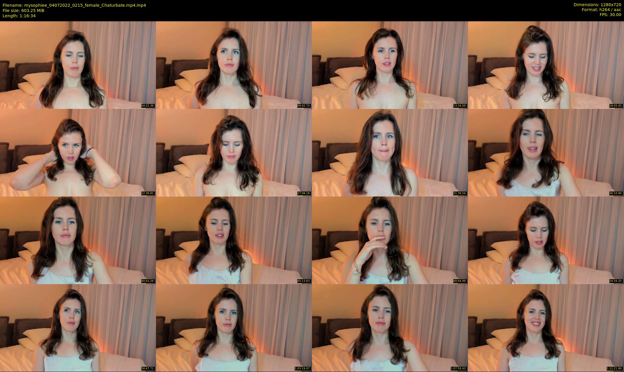 mysophiee — 77 minute Chaturbate female cam show recording, 720p, Jul 4, 2022