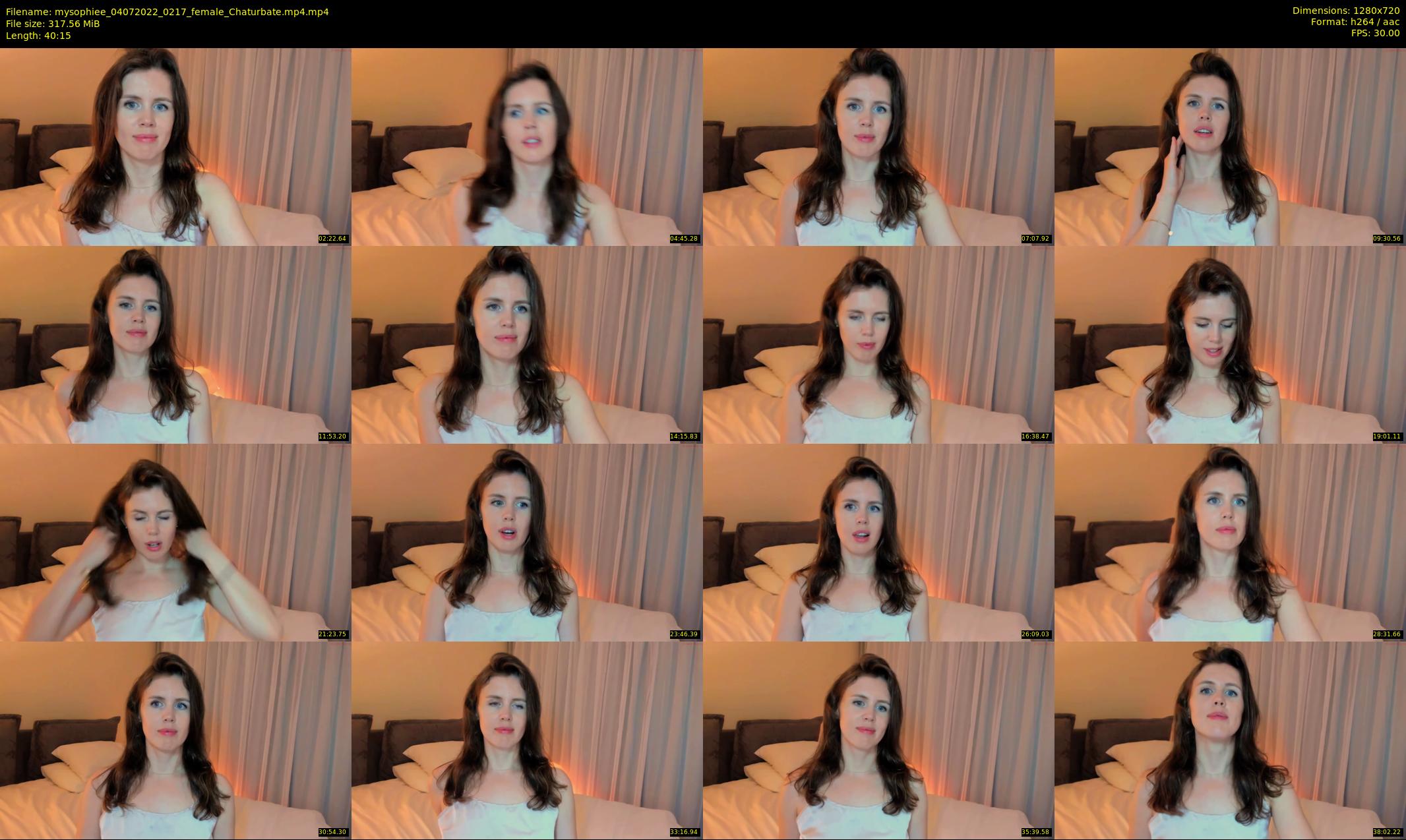 mysophiee — 41 minute Chaturbate female cam show recording, 720p, Jul 4, 2022