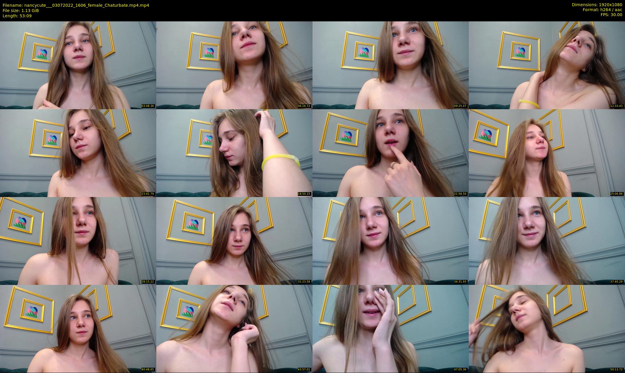 nancycute__ — 54 minute Chaturbate female cam show recording, 1080p, Jul 3, 2022